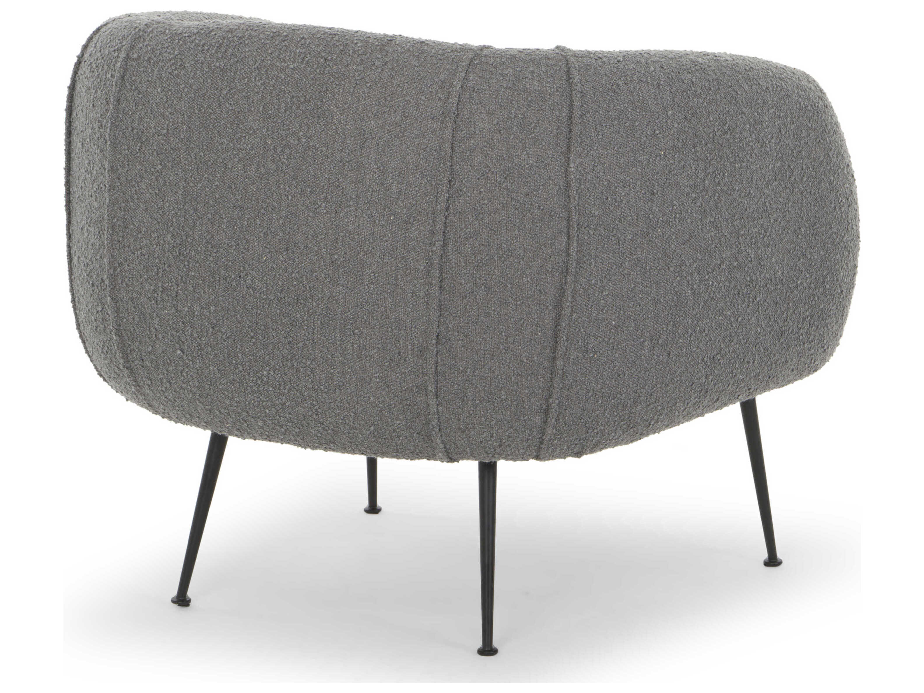 Urbia Metro Gray Fabric Accent Chair