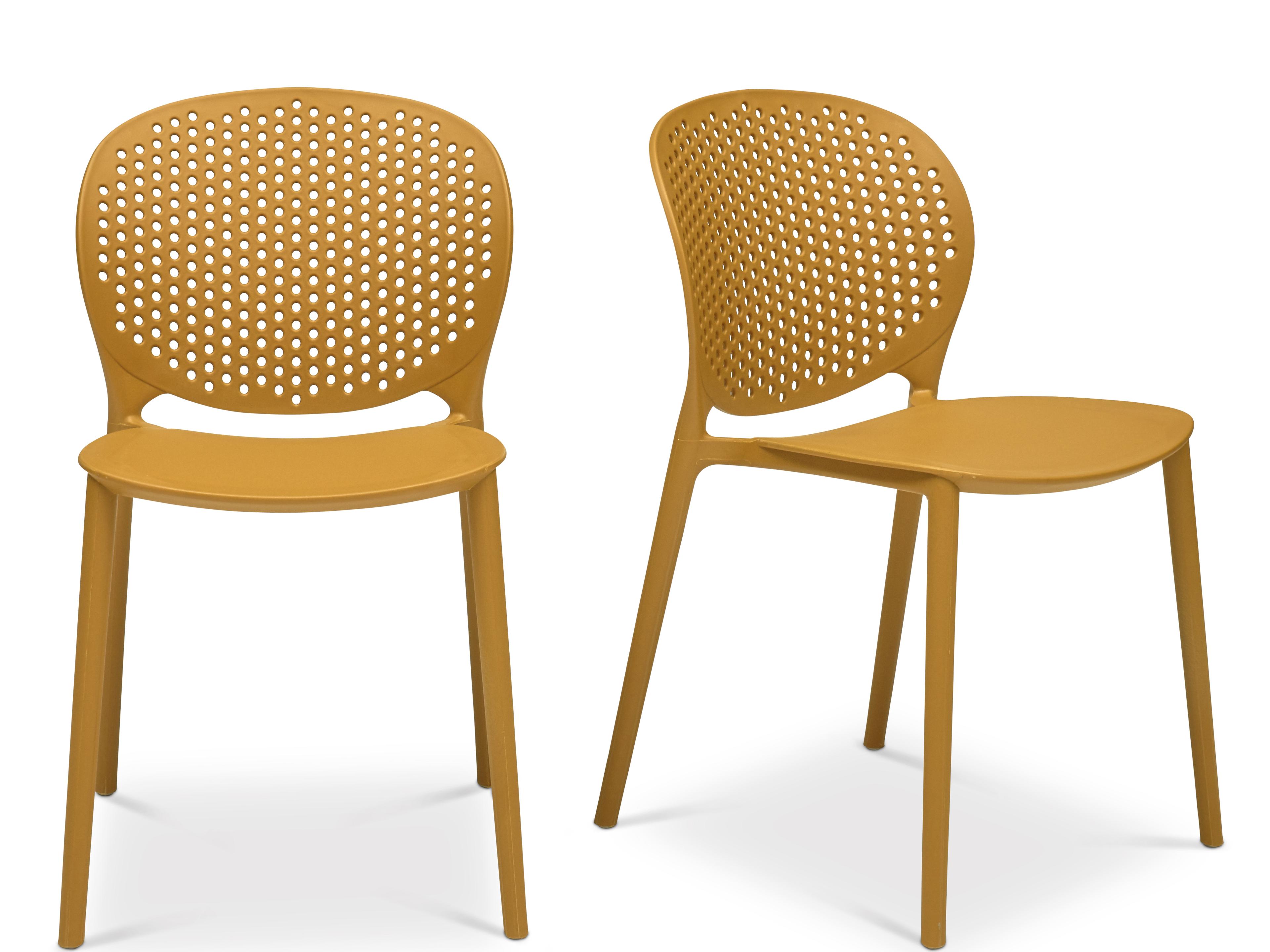 Urbia Outdoor Metro Ginger Polypropylene Dining Chair