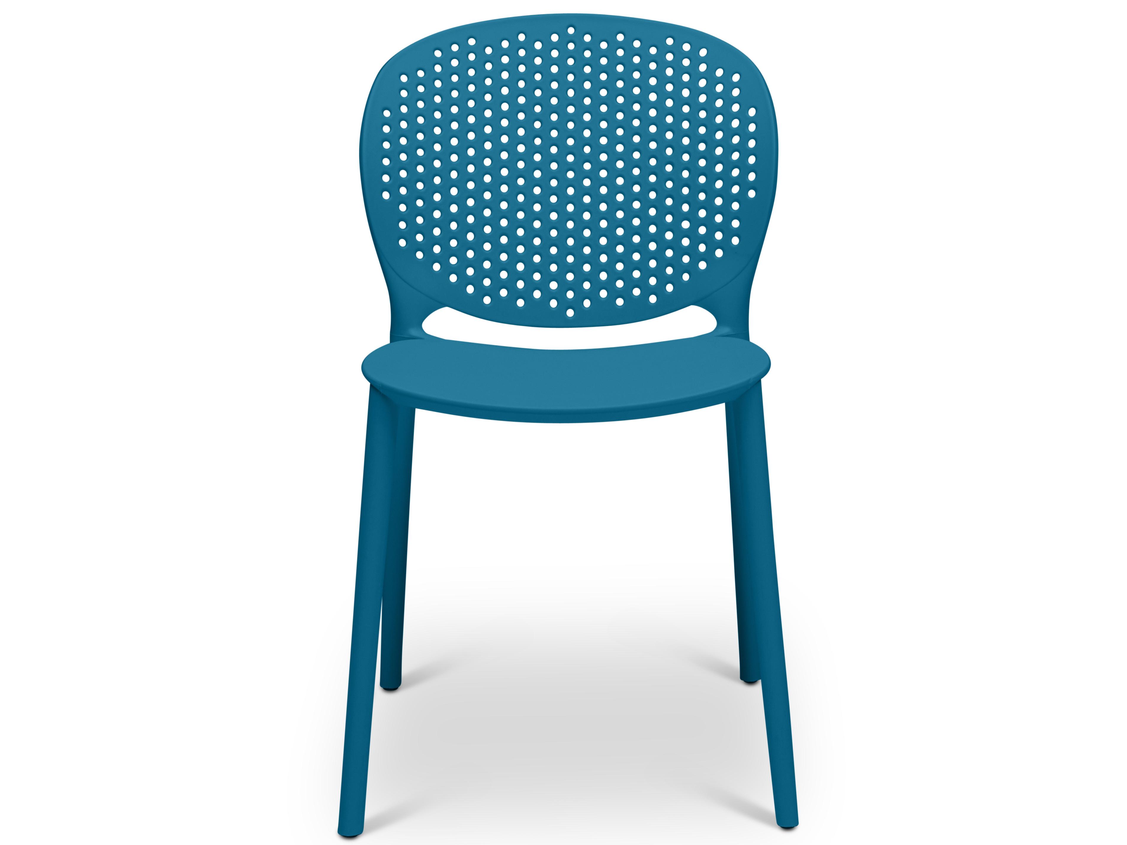 Urbia Outdoor Metro Teal Green Polypropylene Dining Chair