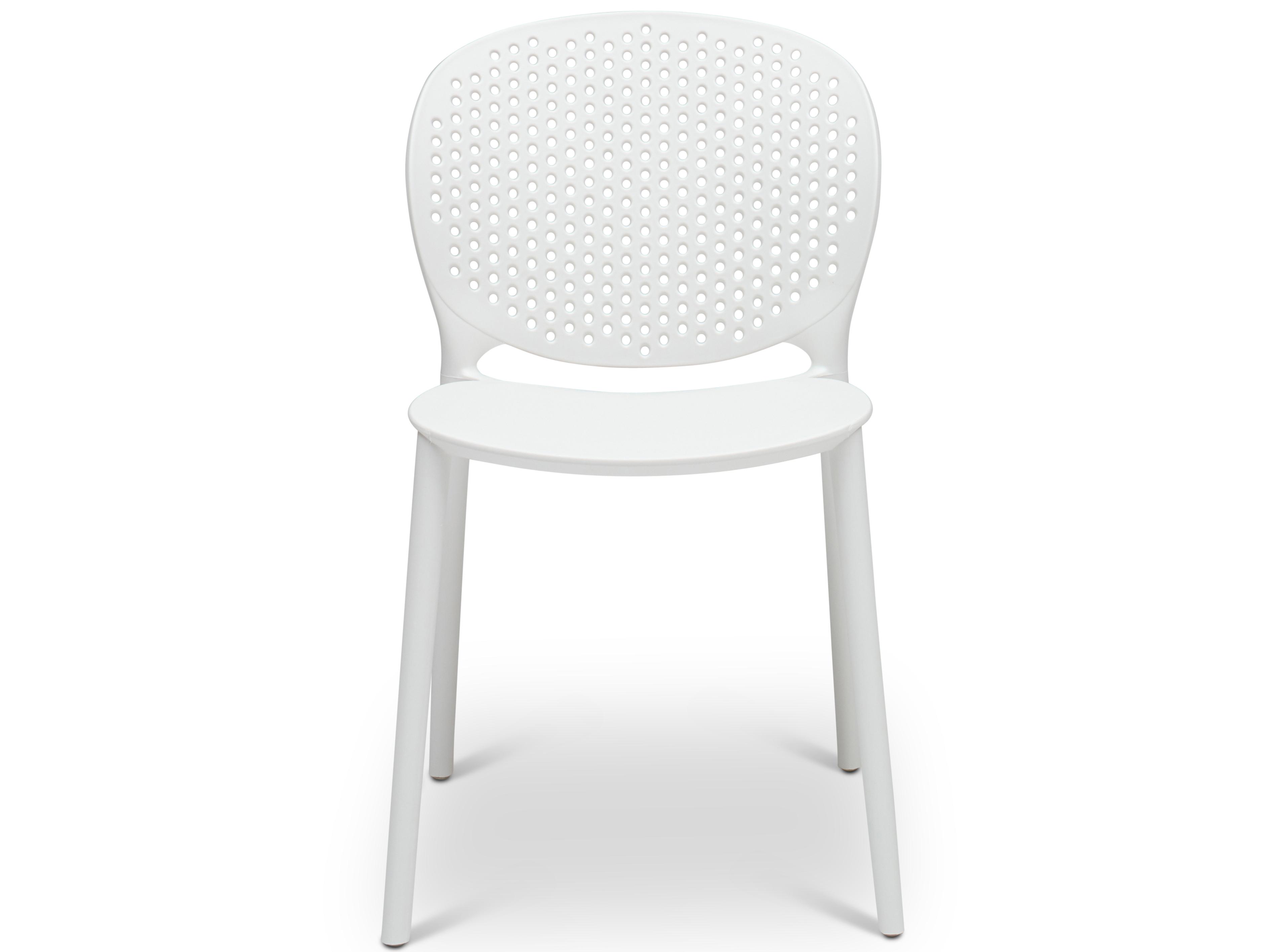Urbia Outdoor Metro Bailey White Polypropylene Dining Chair
