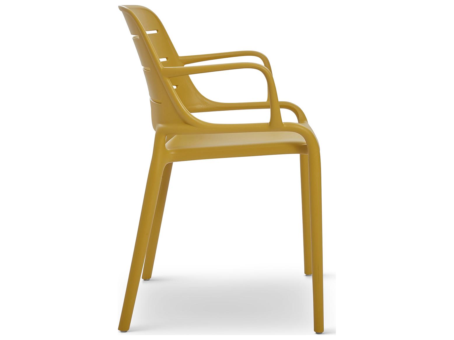 Urbia Outdoor Jasper Ginger Polypropylene Dining Chair Set of 4