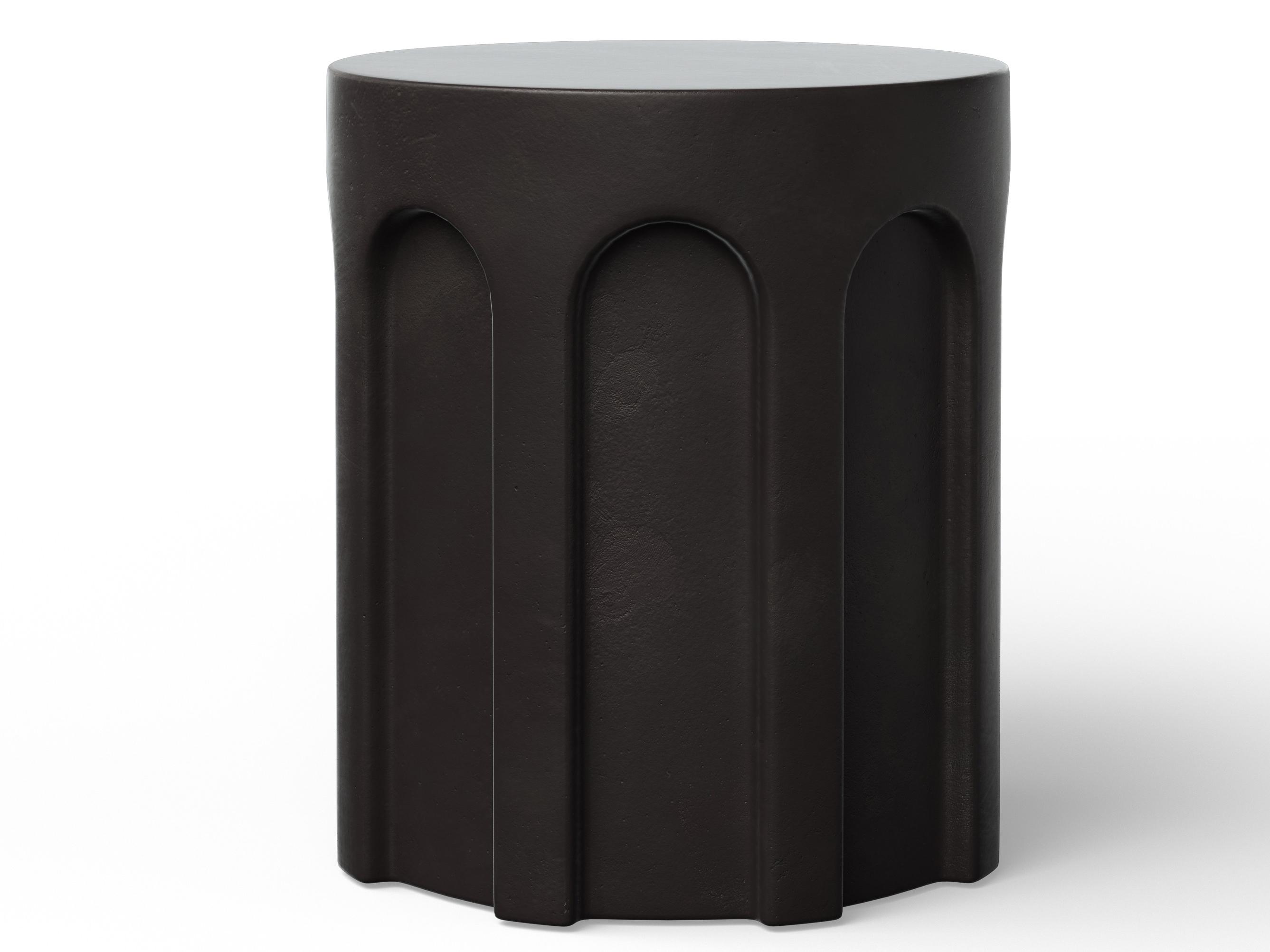 Urbia Outdoor Mixx Lava Concrete Bar Stool