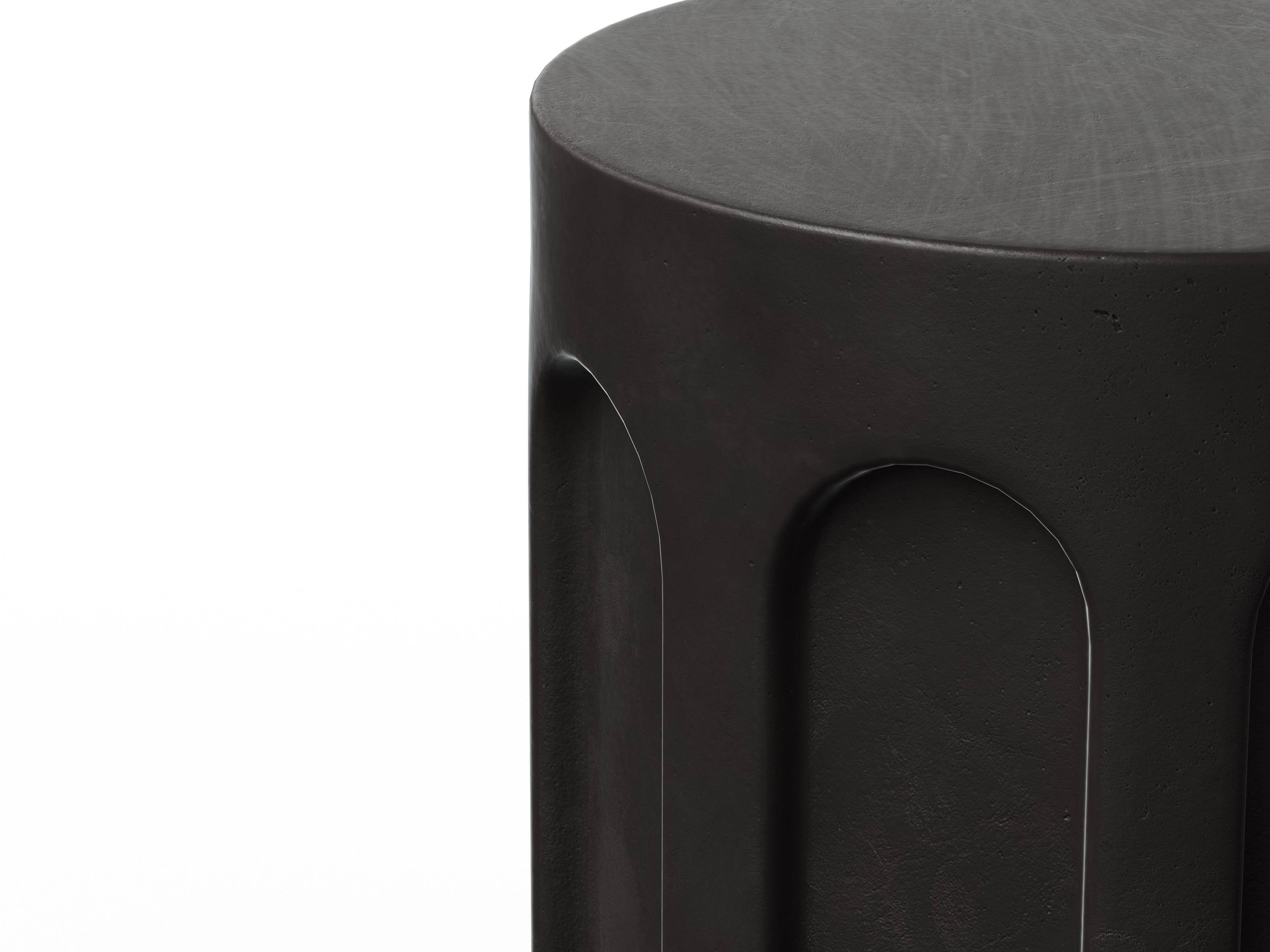 Urbia Outdoor Mixx Lava Concrete Bar Stool