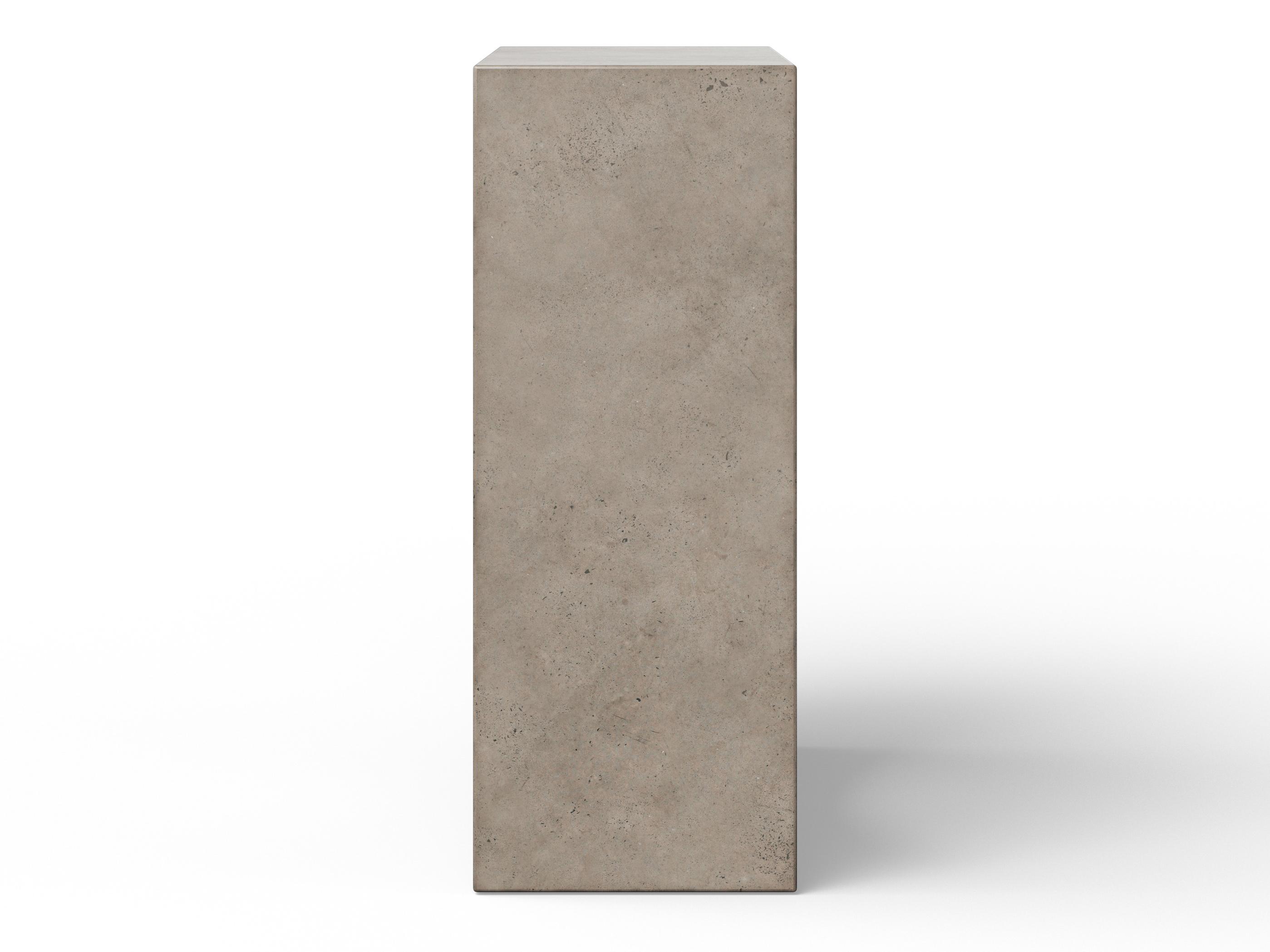 Urbia Outdoor Mixx Dark Grey Concrete Rectangular Console Table