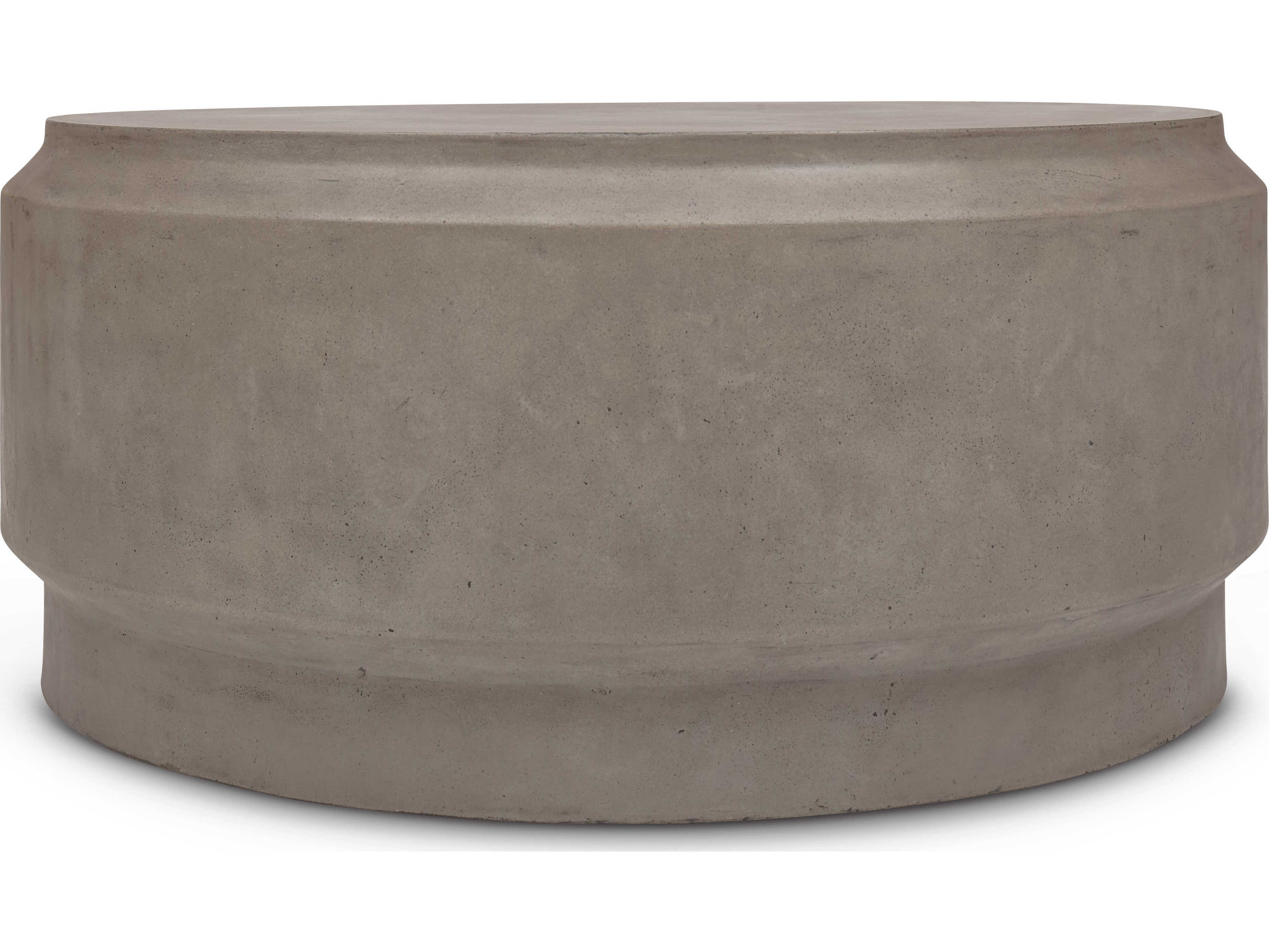 Urbia Outdoor Mixx Dark Grey Concrete Round Coffee Table