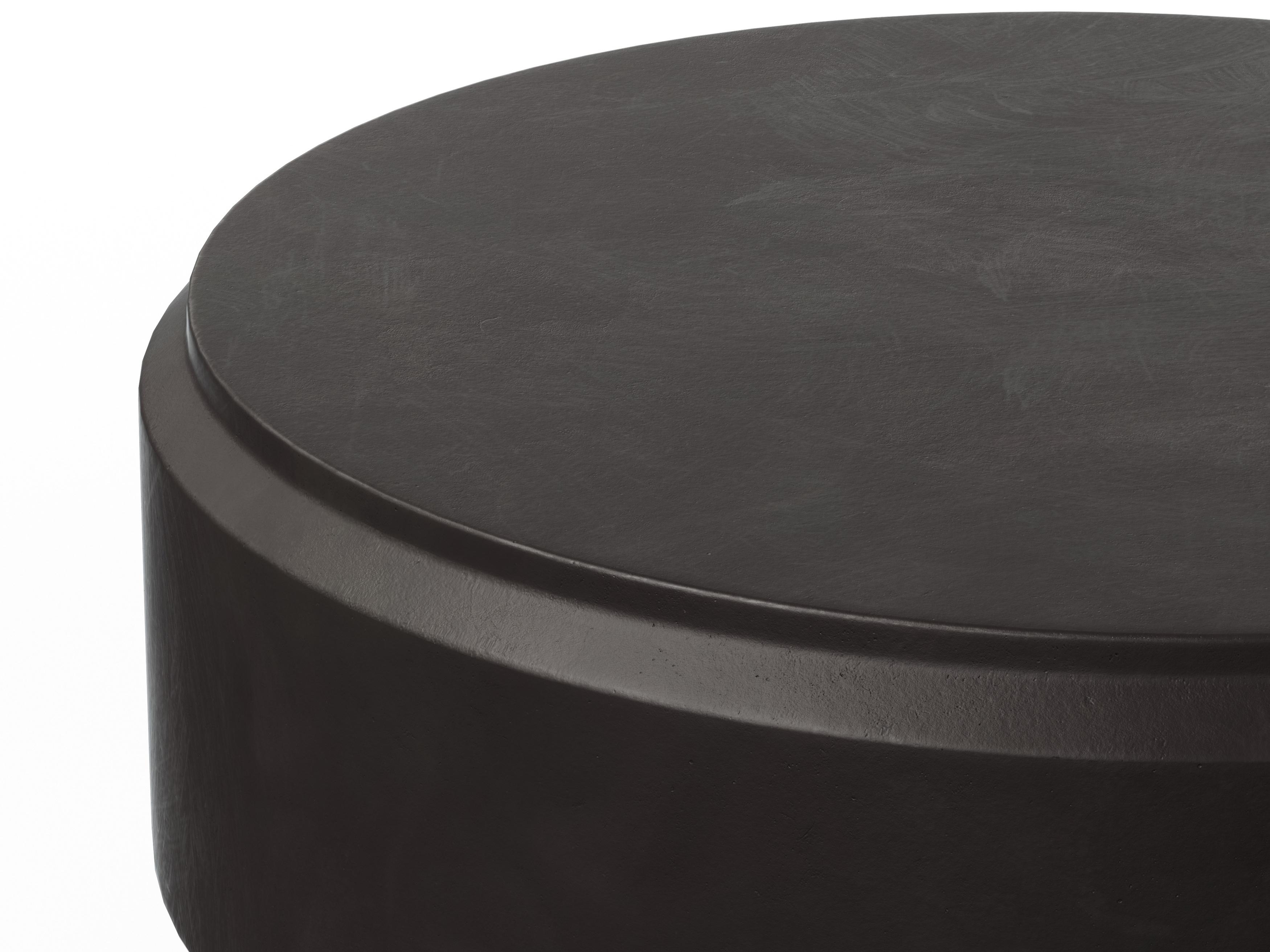 Urbia Outdoor Mixx Lava Concrete Round Coffee Table