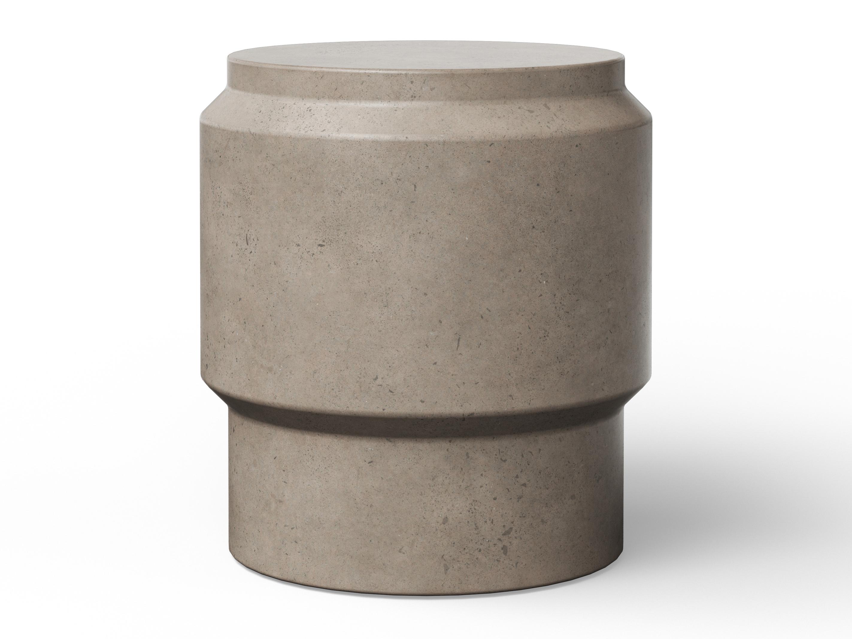 Urbia Outdoor Mixx Dark Grey Concrete Bar Stool
