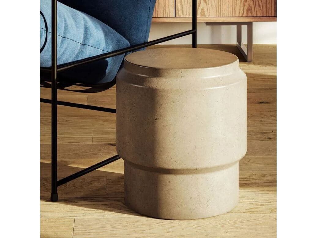 Urbia Outdoor Mixx Dark Grey Concrete Bar Stool