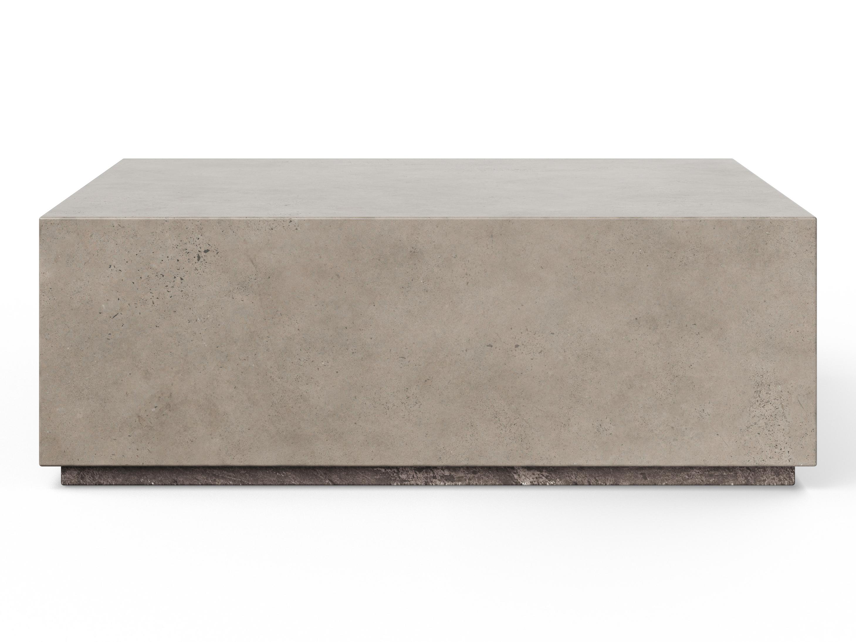 Urbia Outdoor Mixx Dark Grey Concrete Square Coffee Table