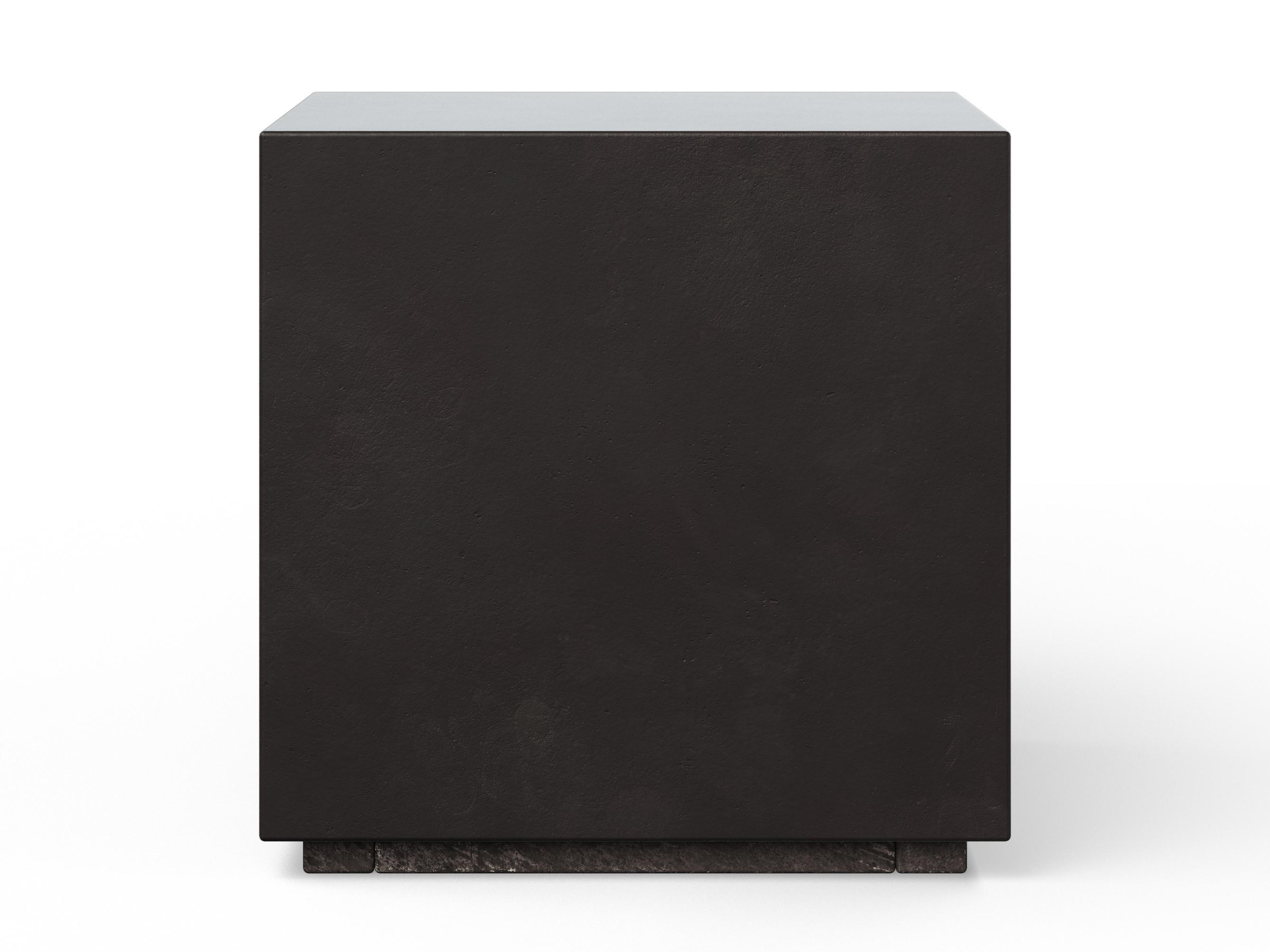 Urbia Outdoor Mixx Lava Concrete Square End Table