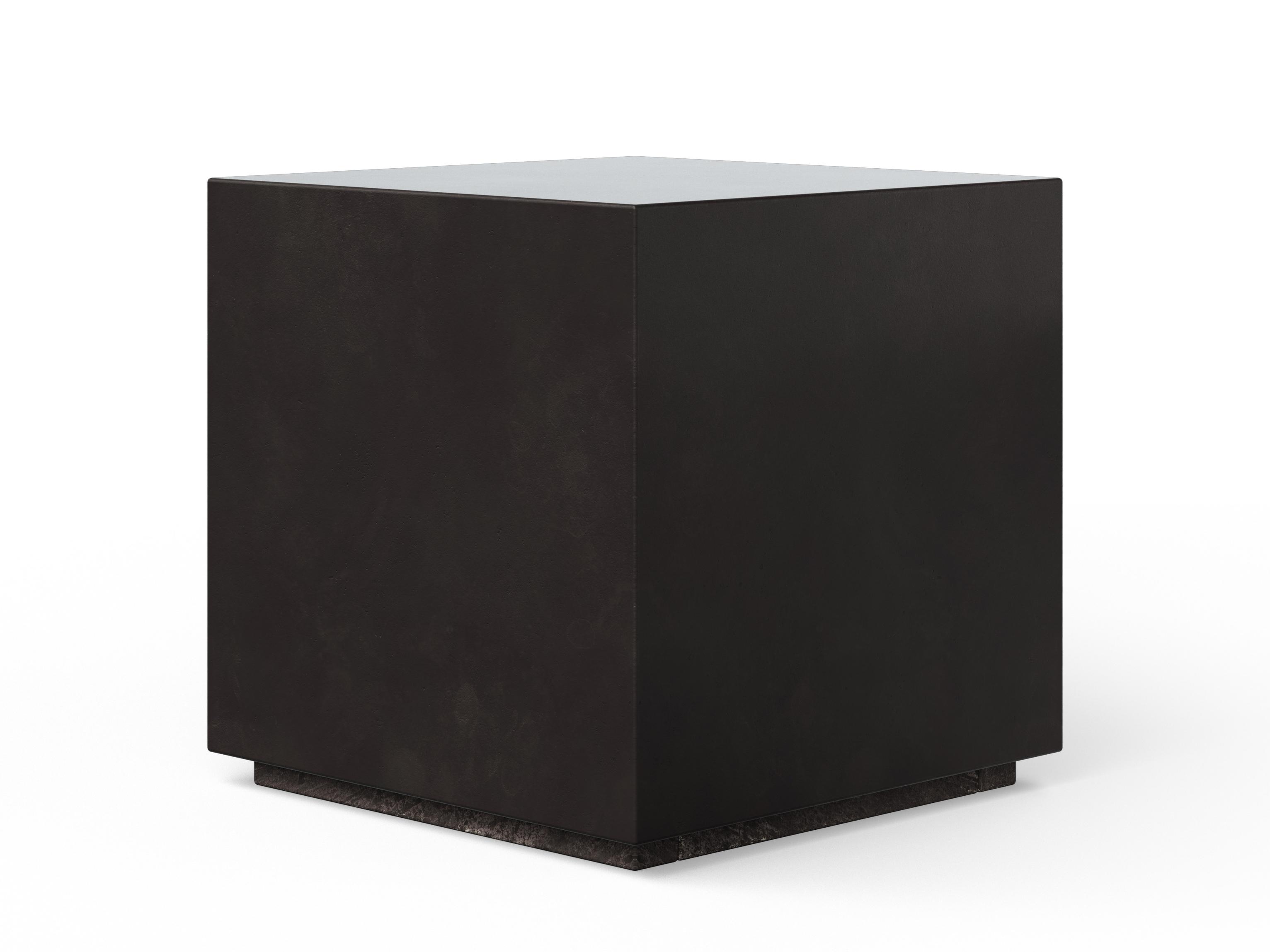 Urbia Outdoor Mixx Lava Concrete Square End Table