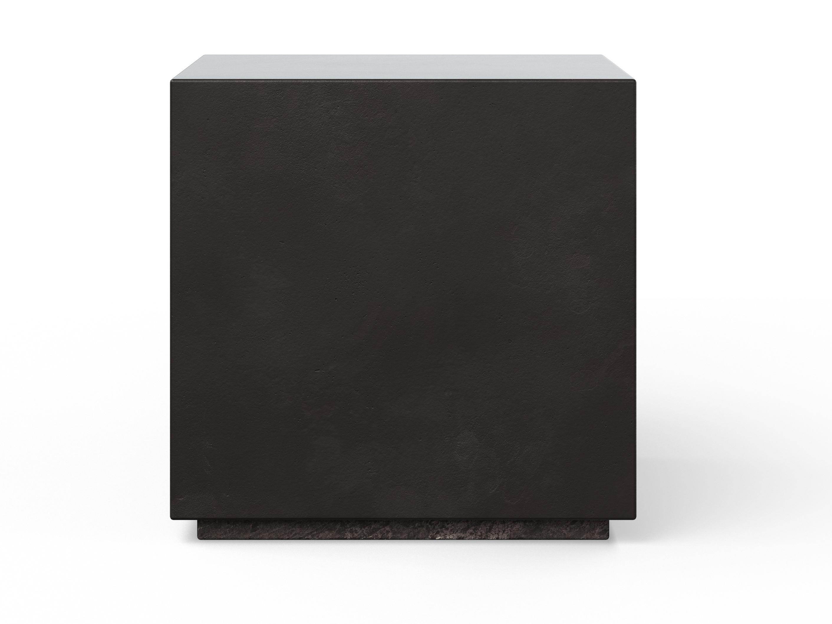 Urbia Outdoor Mixx Lava Concrete Square End Table