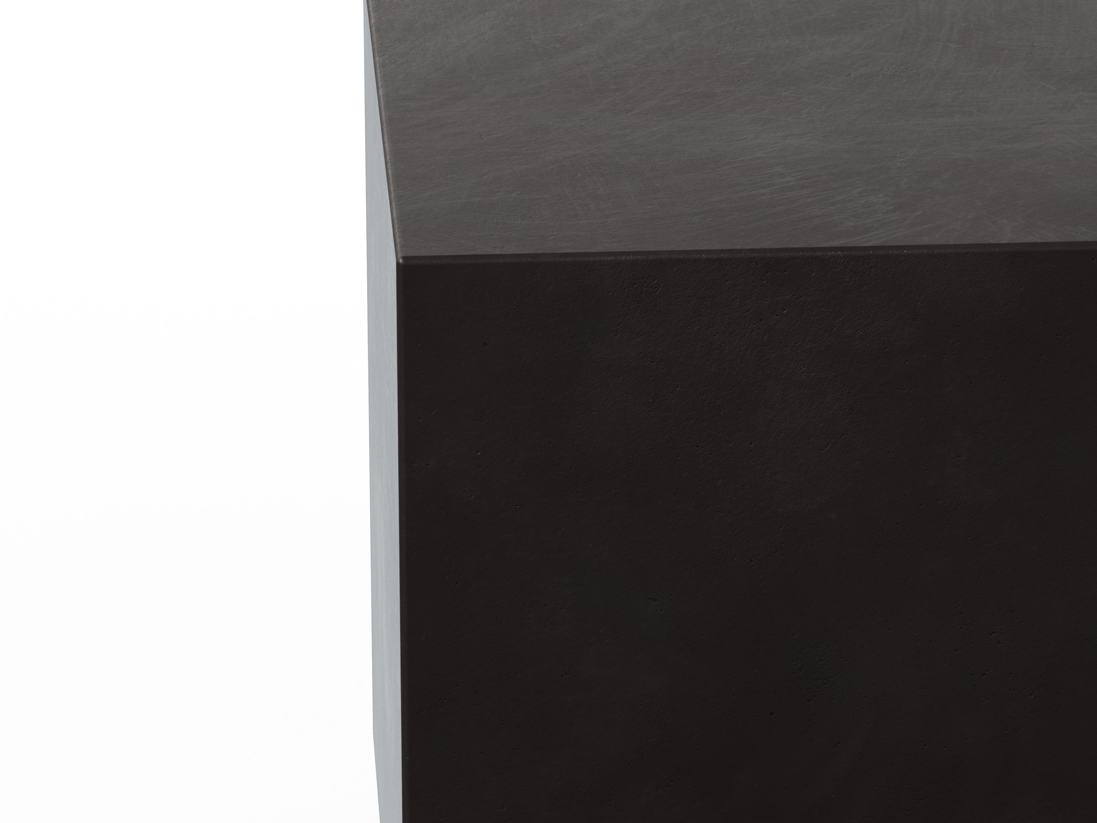 Urbia Outdoor Mixx Lava Concrete Square End Table