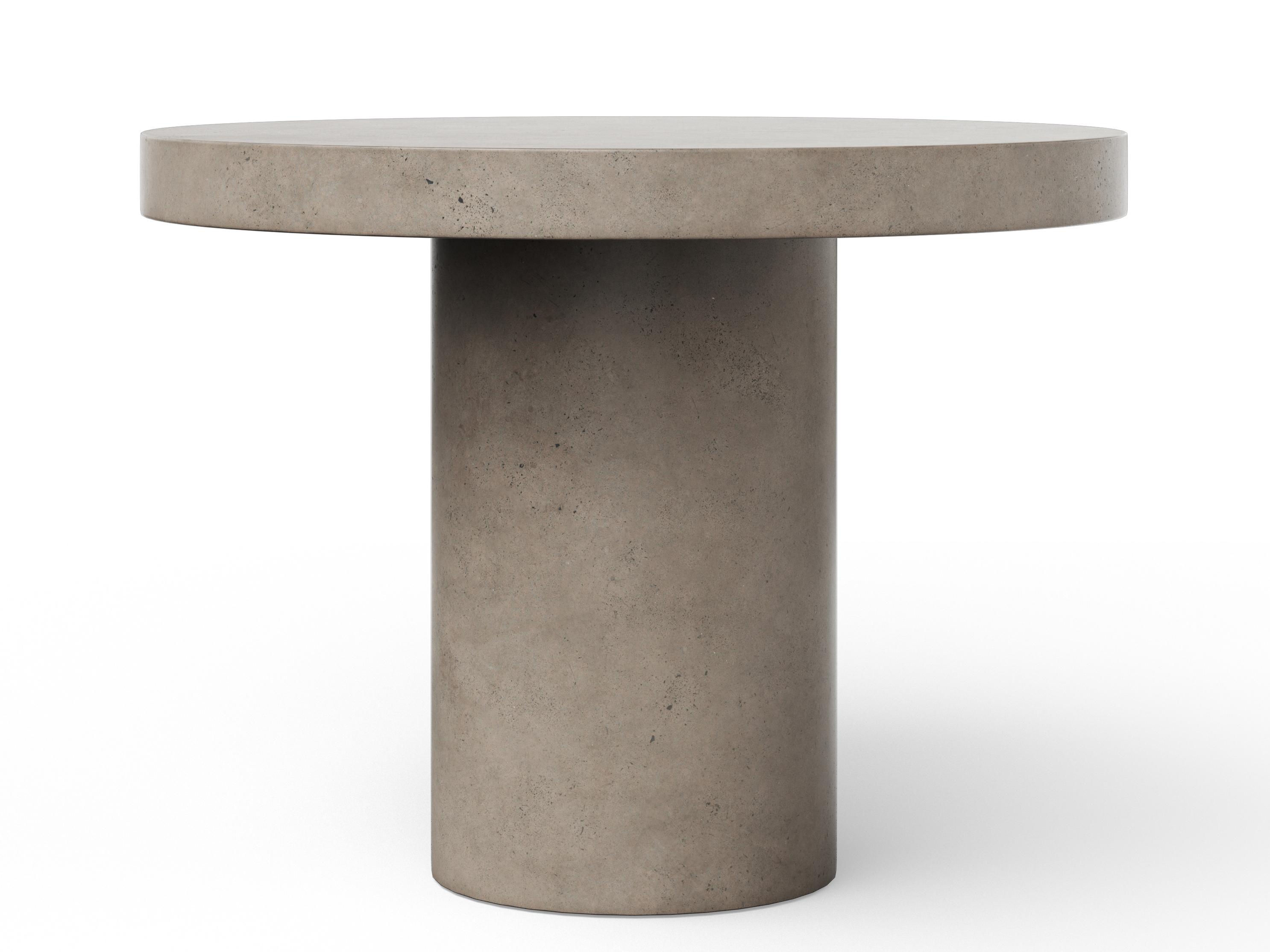 Urbia Outdoor Mixx Dark Grey Concrete Round Counter Table