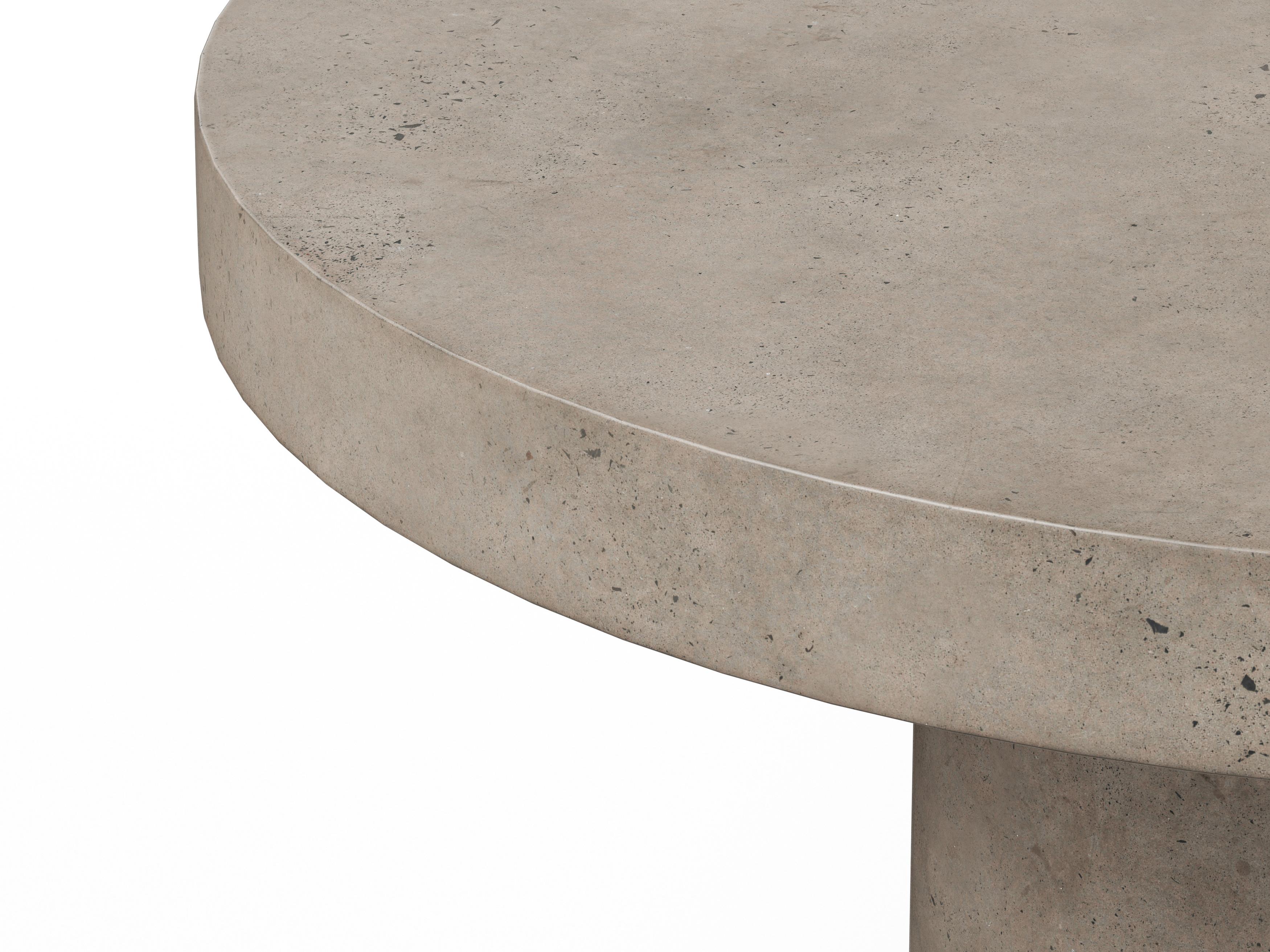 Urbia Outdoor Mixx Dark Grey Concrete Round Counter Table