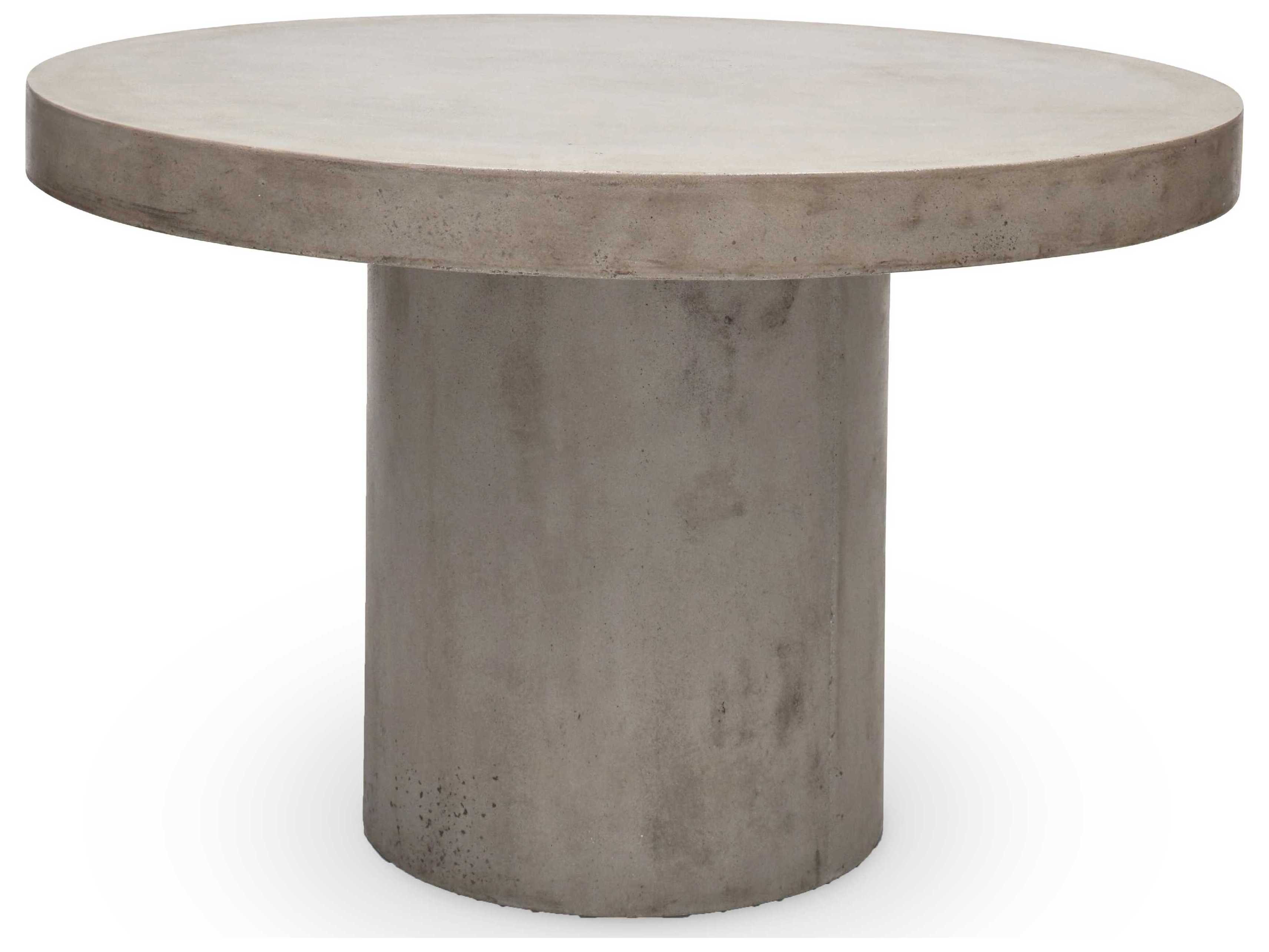 Urbia Outdoor Mixx Circa Dark Grey Concrete Round Counter Table