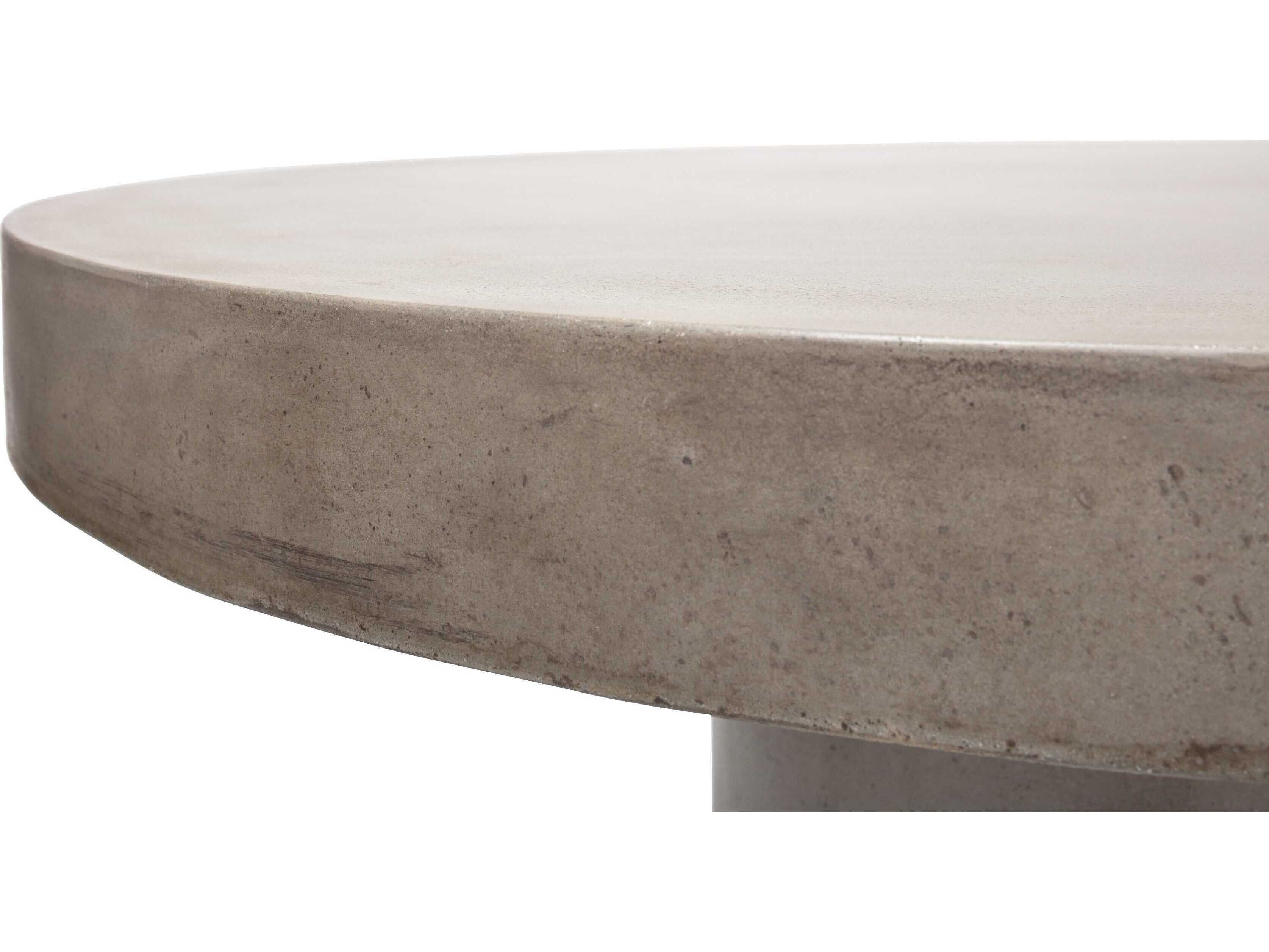 Urbia Outdoor Mixx Circa Dark Grey Concrete Round Counter Table