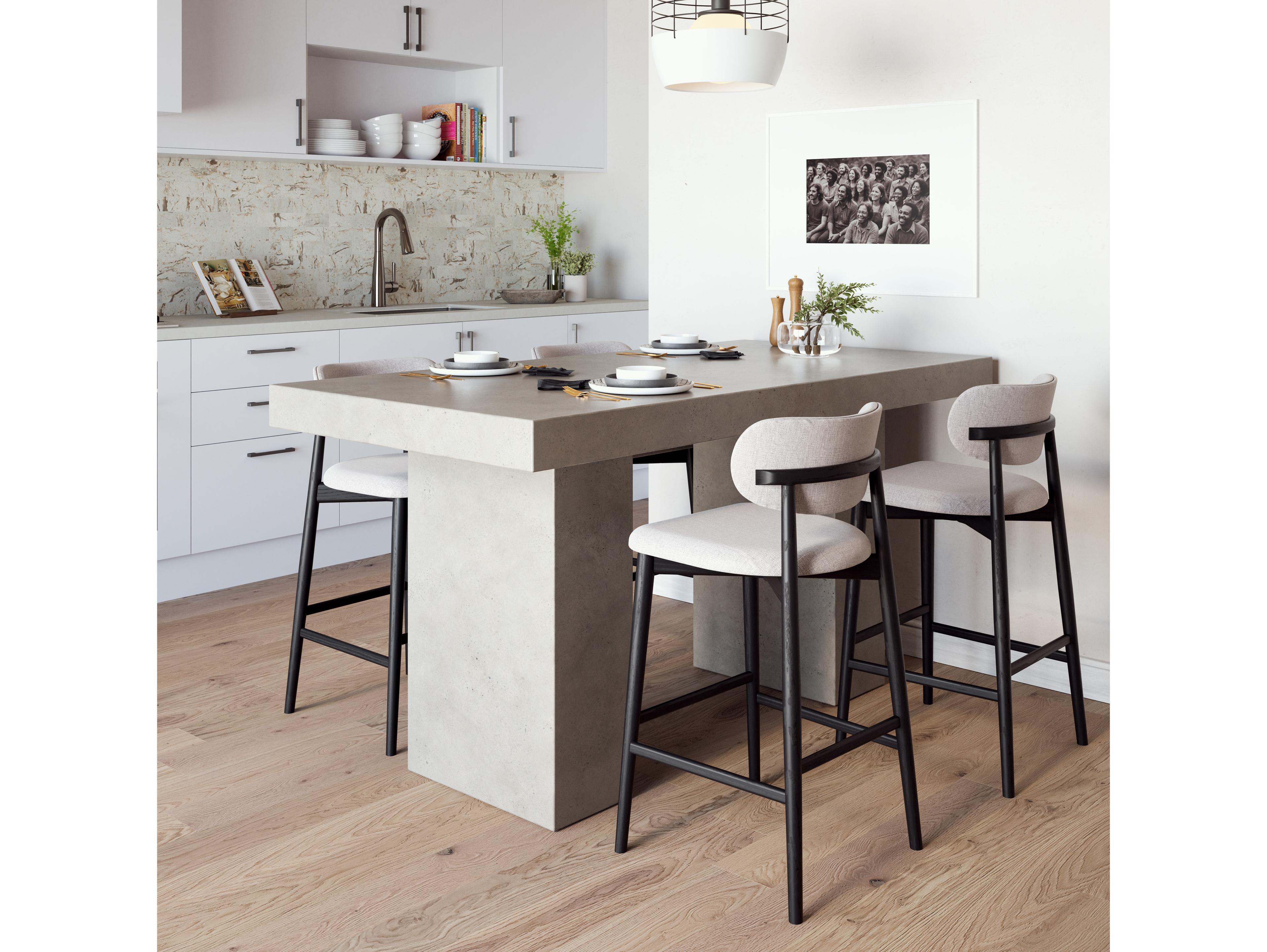 Urbia Outdoor Mixx Dark Grey Concrete Rectangular Counter Table