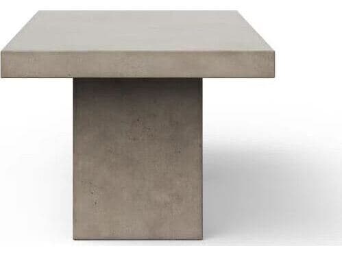 Urbia Outdoor Mixx Dark Grey Concrete Rectangular Dining Table