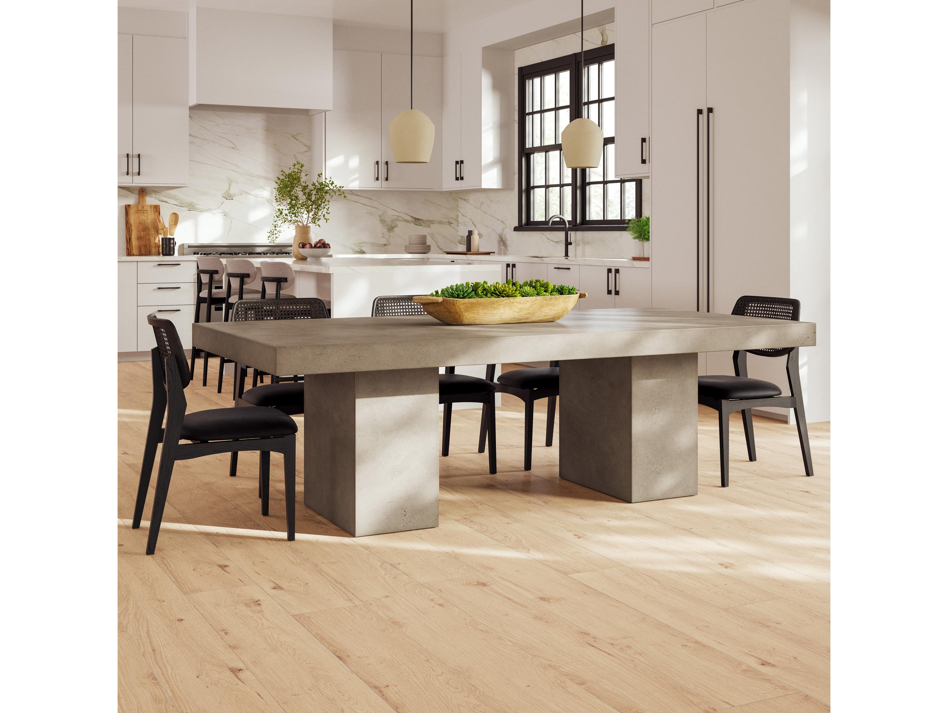 Urbia Outdoor Mixx Dark Grey Concrete Rectangular Dining Table