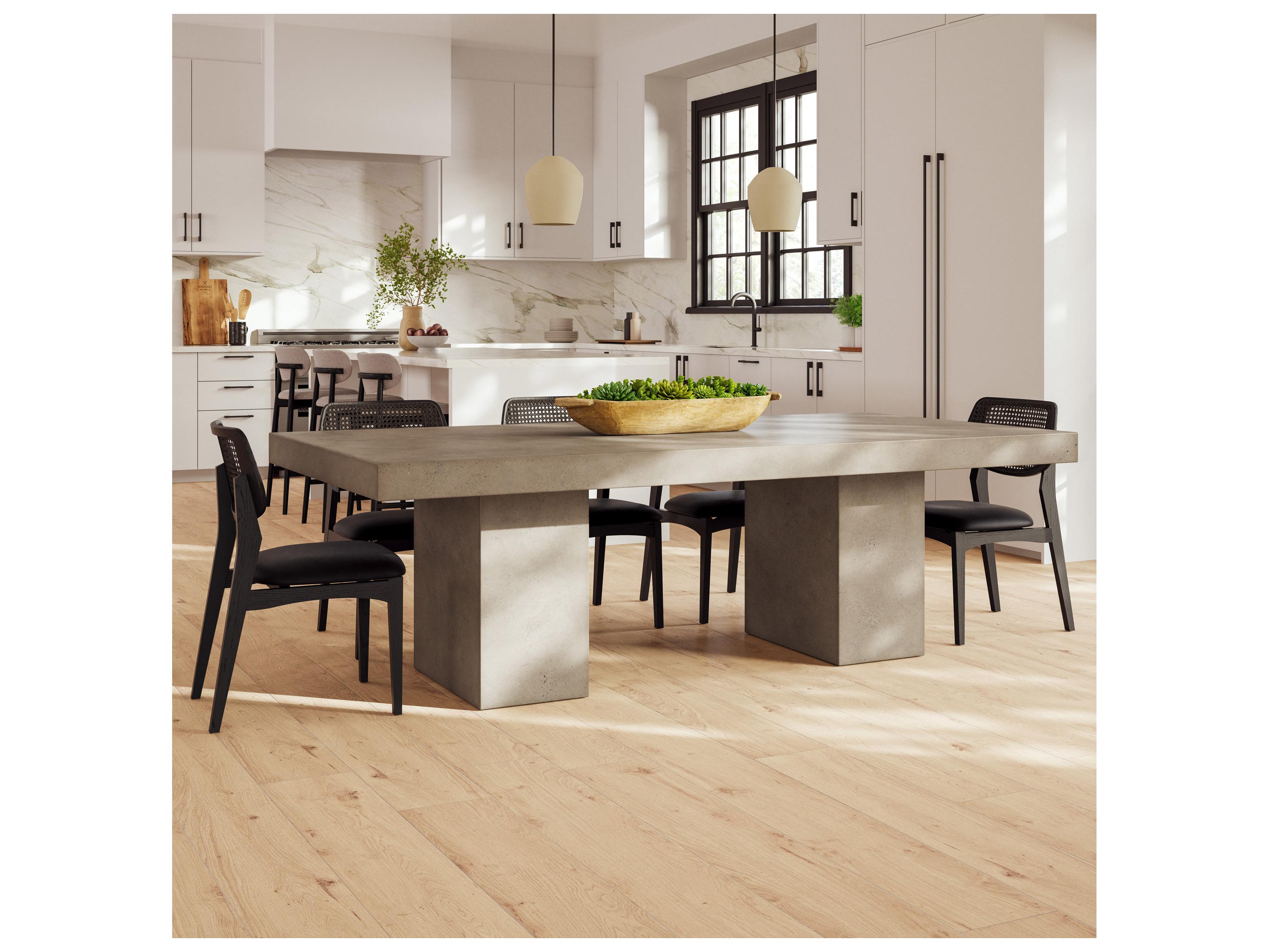 Urbia Outdoor Mixx Dark Grey Concrete Rectangular Dining Table