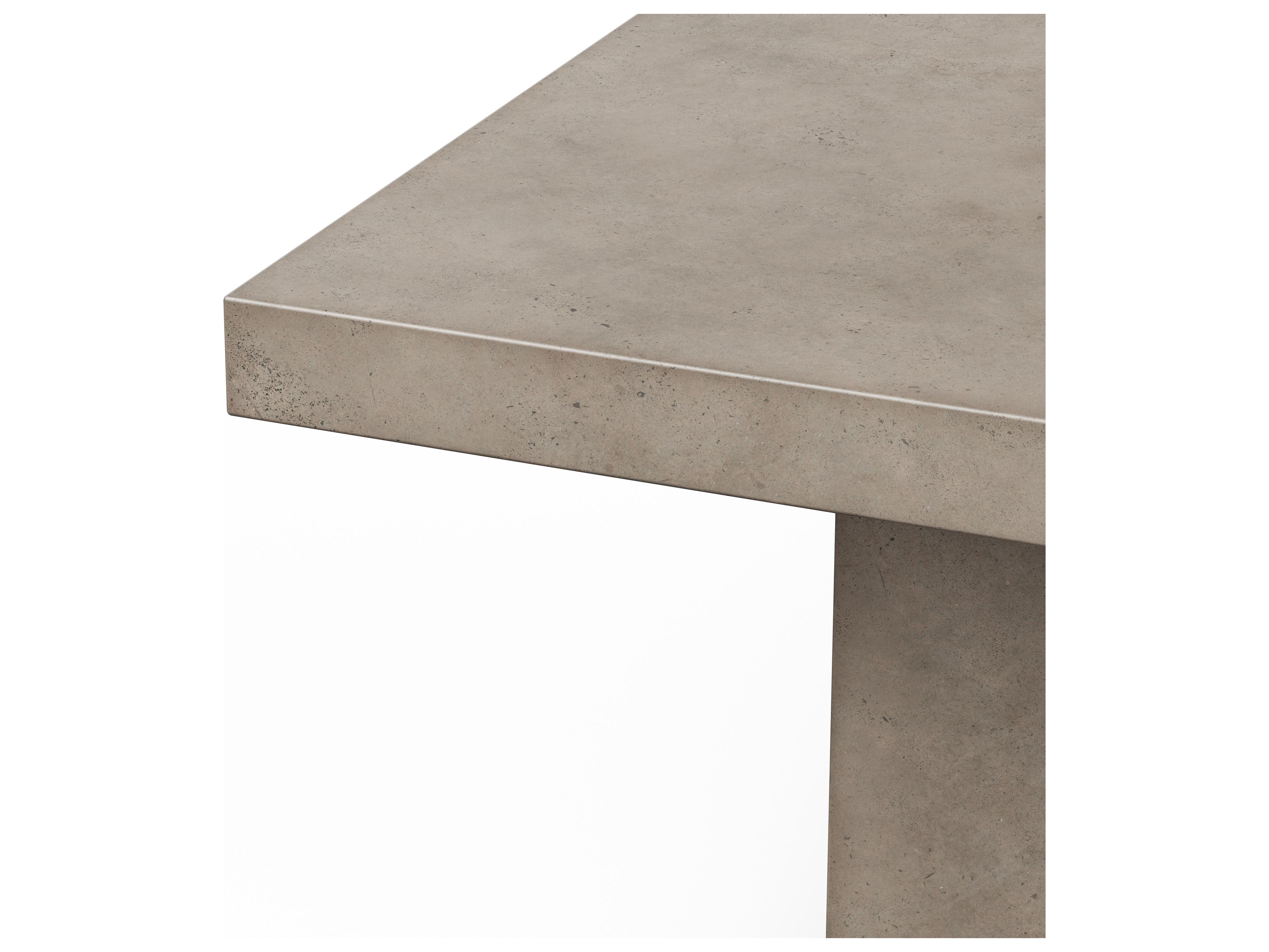 Urbia Outdoor Mixx Elcor Dark Grey Concrete Rectangular Counter Table