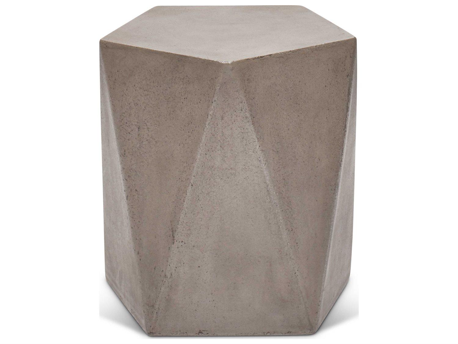 Urbia Outdoor Dark Grey Concrete Dining Chair