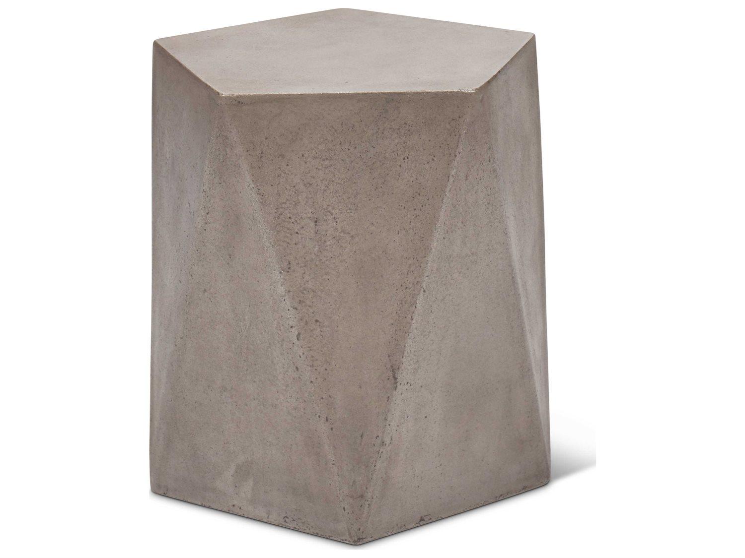 Urbia Outdoor Dark Grey Concrete Dining Chair