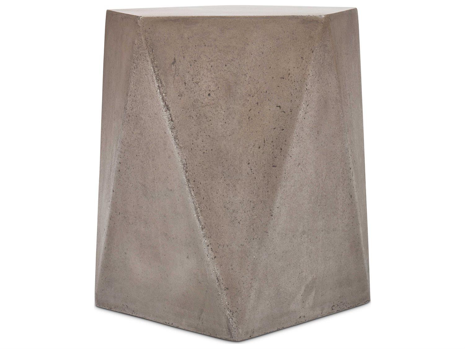 Urbia Outdoor Dark Grey Concrete Dining Chair