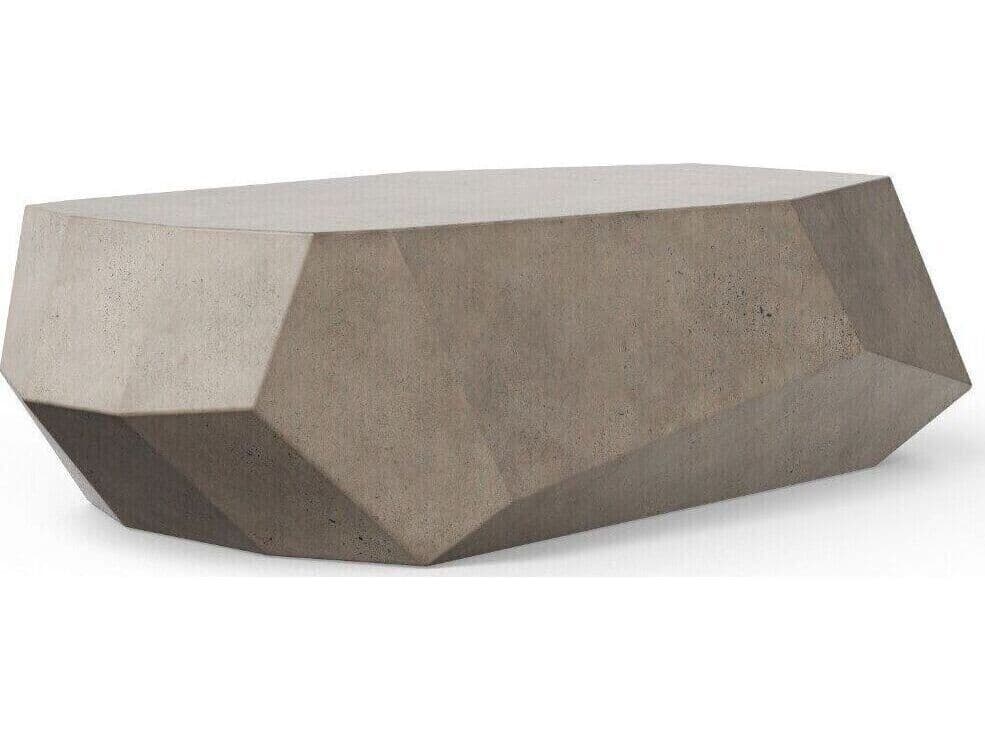 Urbia Outdoor Mixx Dark Grey Concrete Octagon Coffee Table