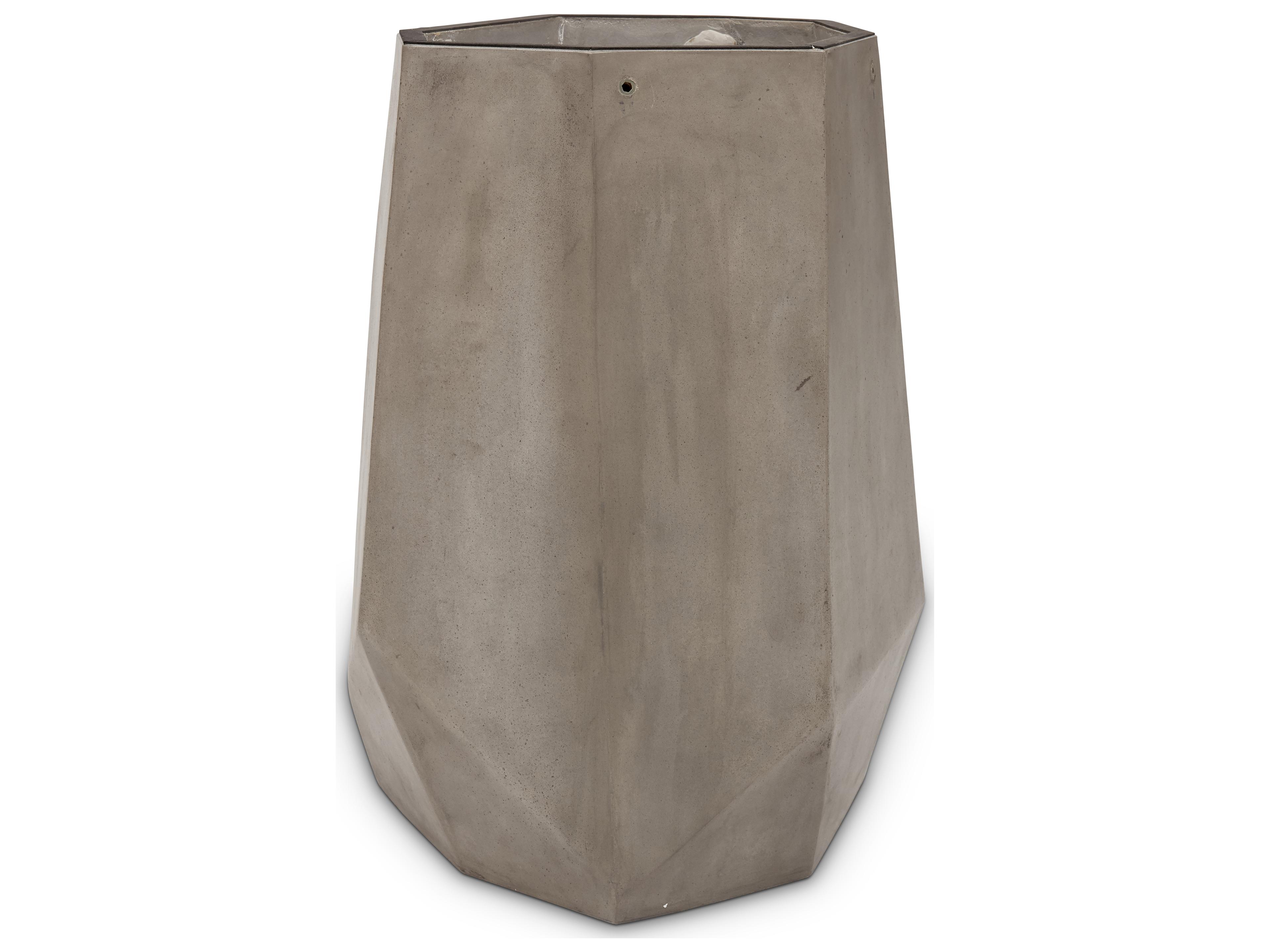 Urbia Outdoor Mixx Dark Grey Concrete Round Dining Table