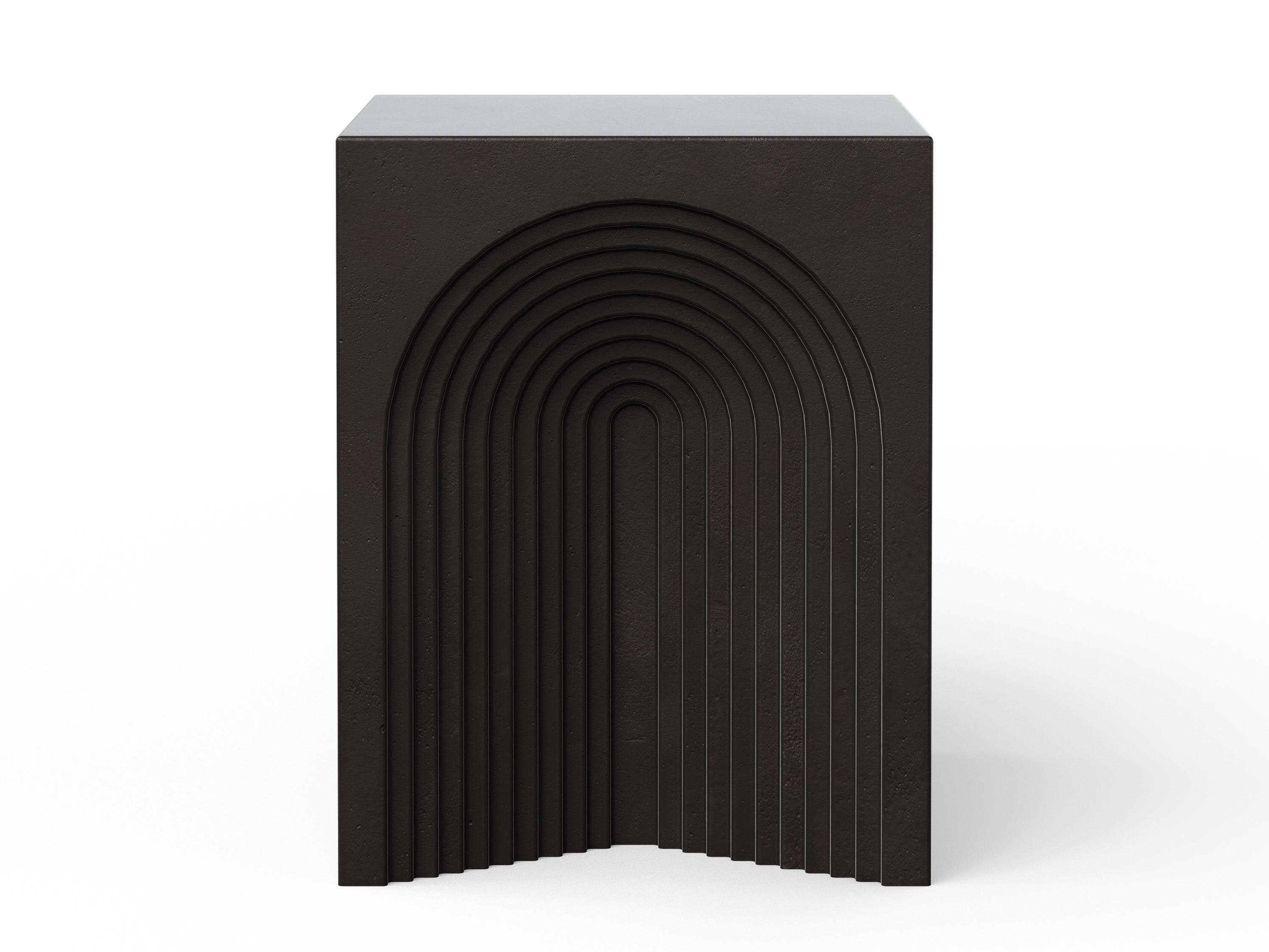 Urbia Outdoor Mixx Lava Concrete Bar Stool