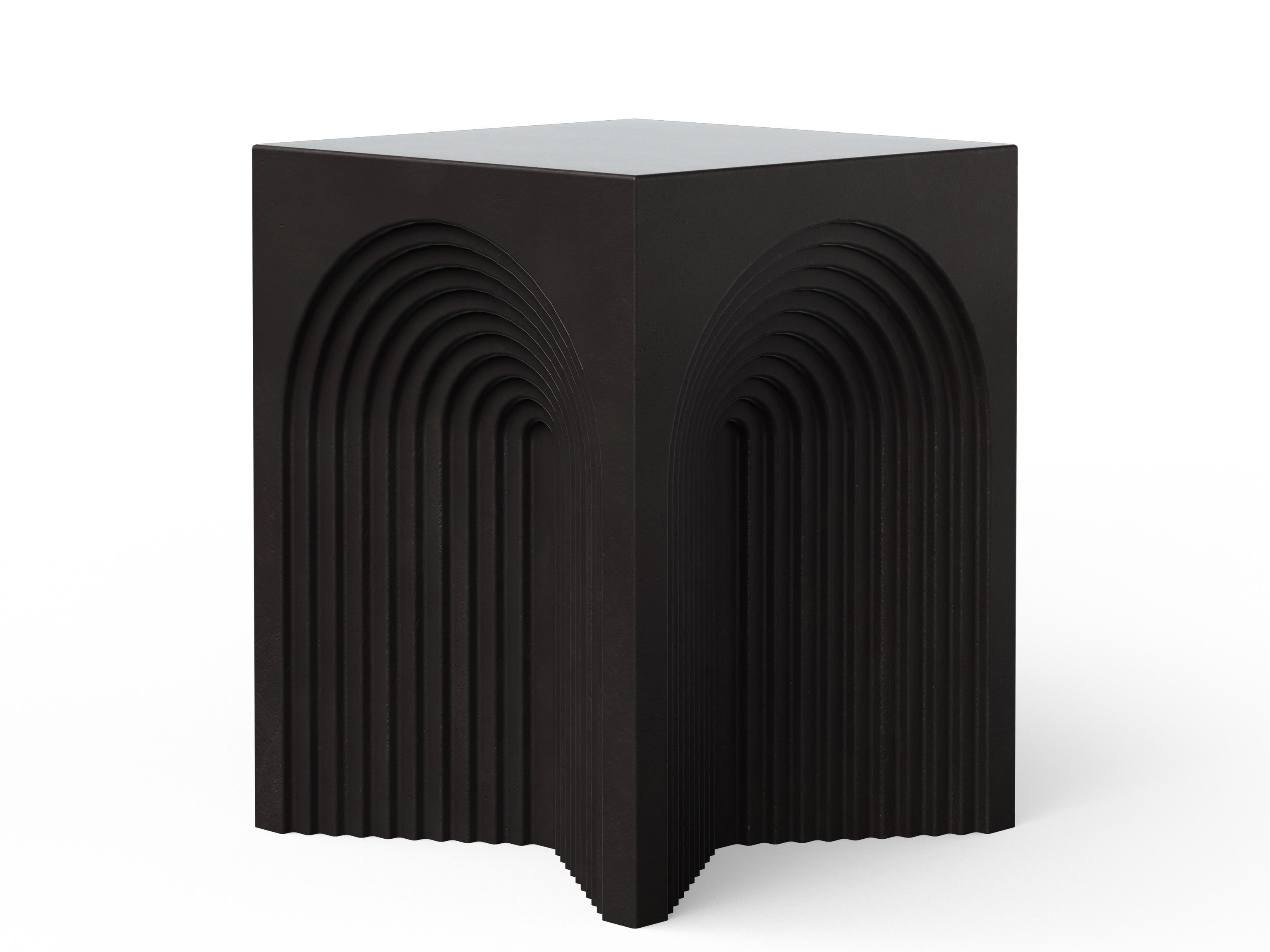 Urbia Outdoor Mixx Lava Concrete Bar Stool