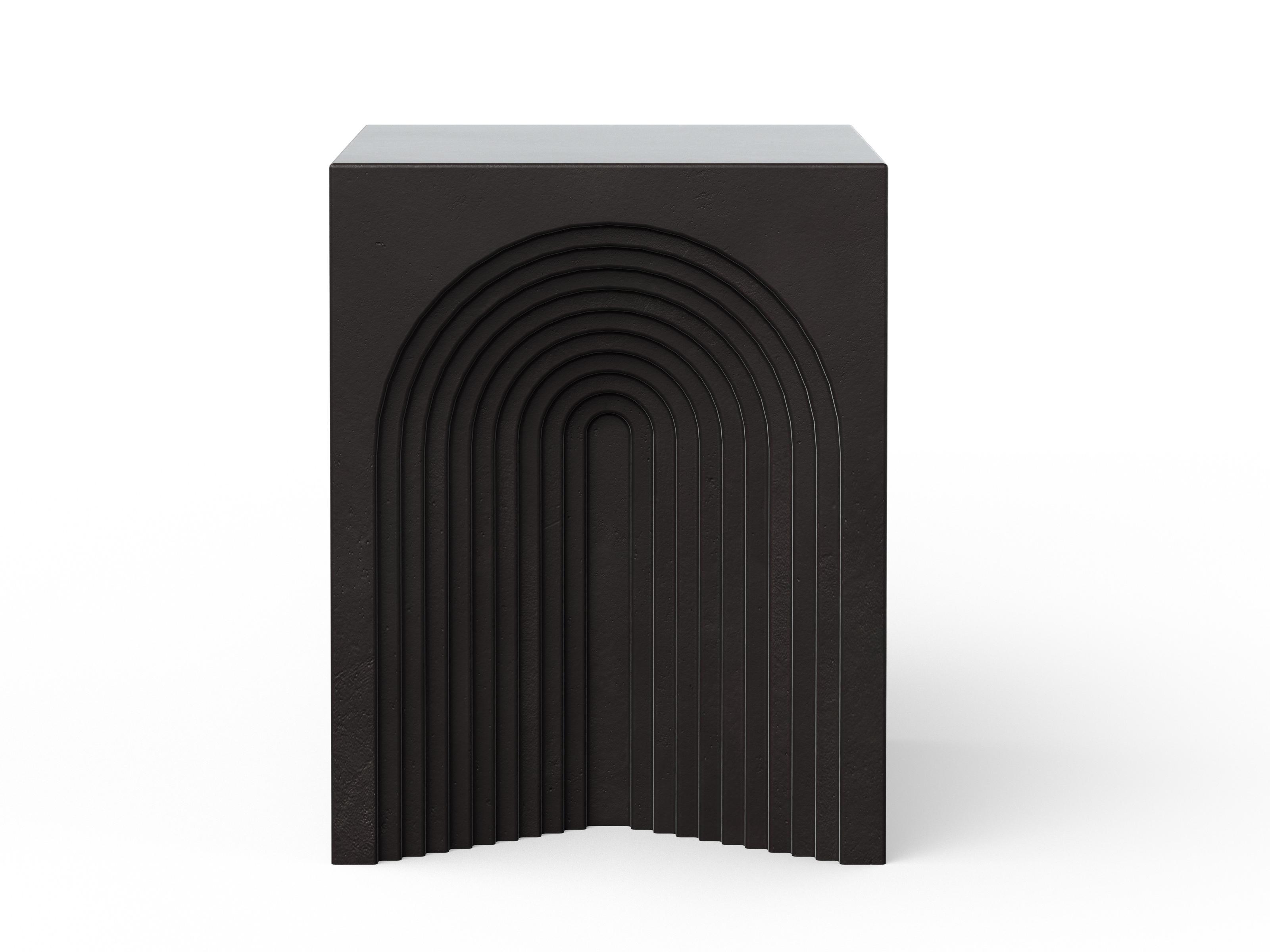 Urbia Outdoor Mixx Lava Concrete Bar Stool