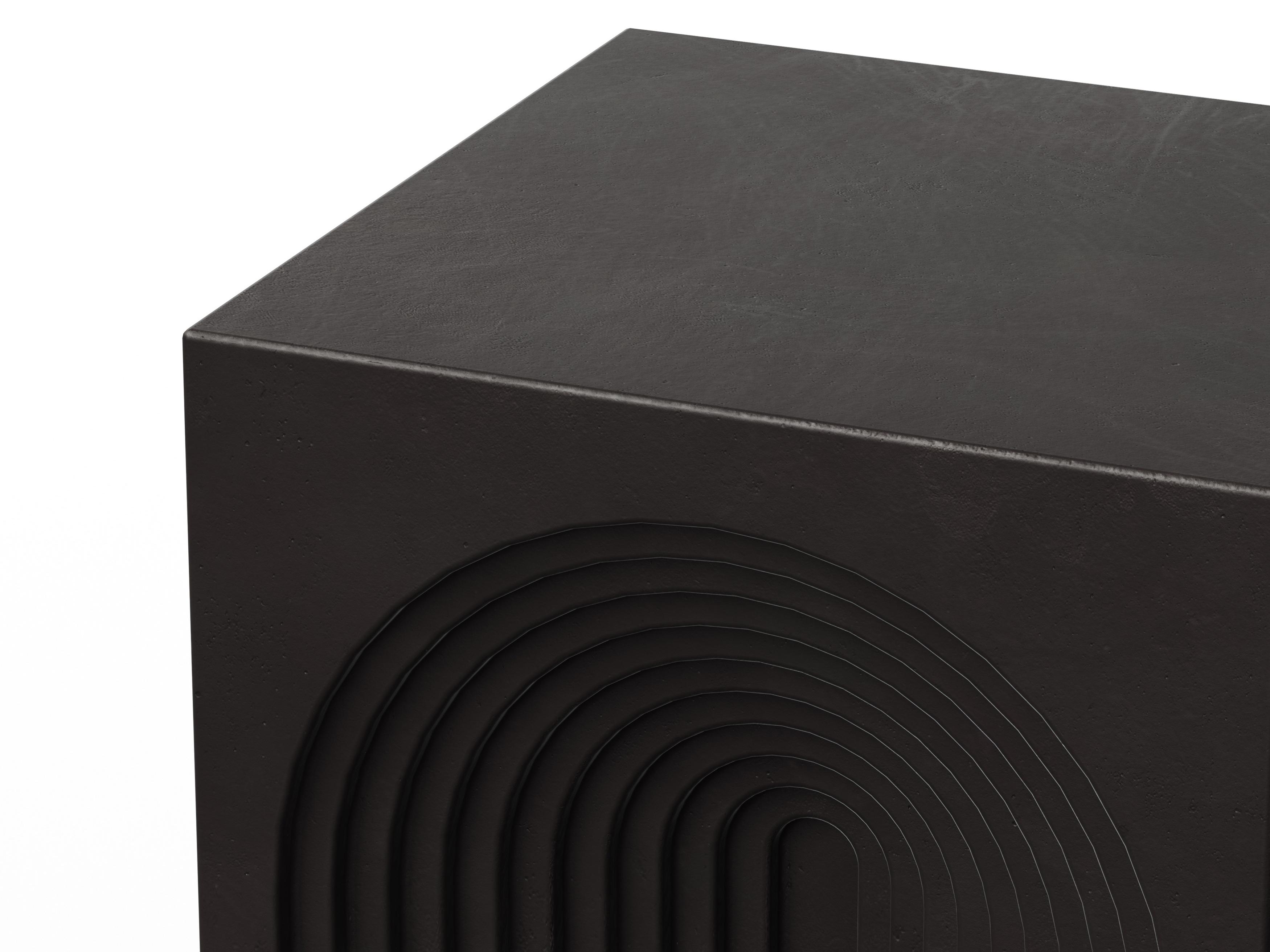 Urbia Outdoor Mixx Lava Concrete Bar Stool