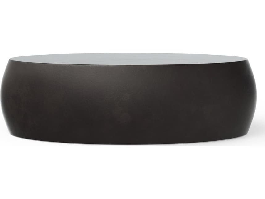 Urbia Outdoor Mixx Lava Concrete Oval Coffee Table