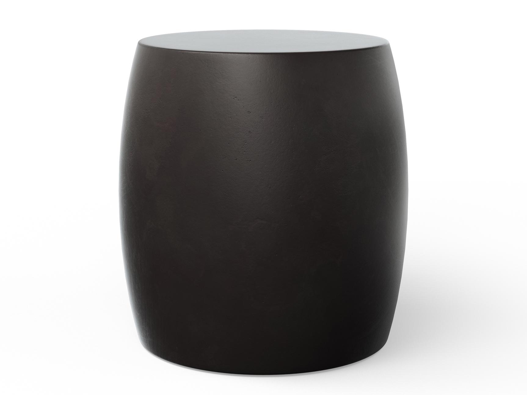 Urbia Outdoor Mixx Lava Concrete Round End Table