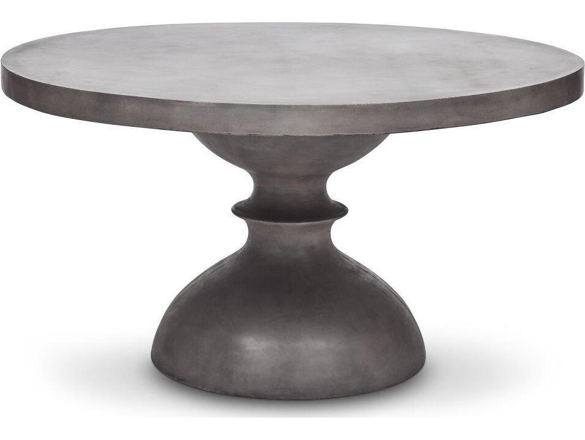 Urbia Outdoor Mixx Dark Grey Concrete Round Dining Table