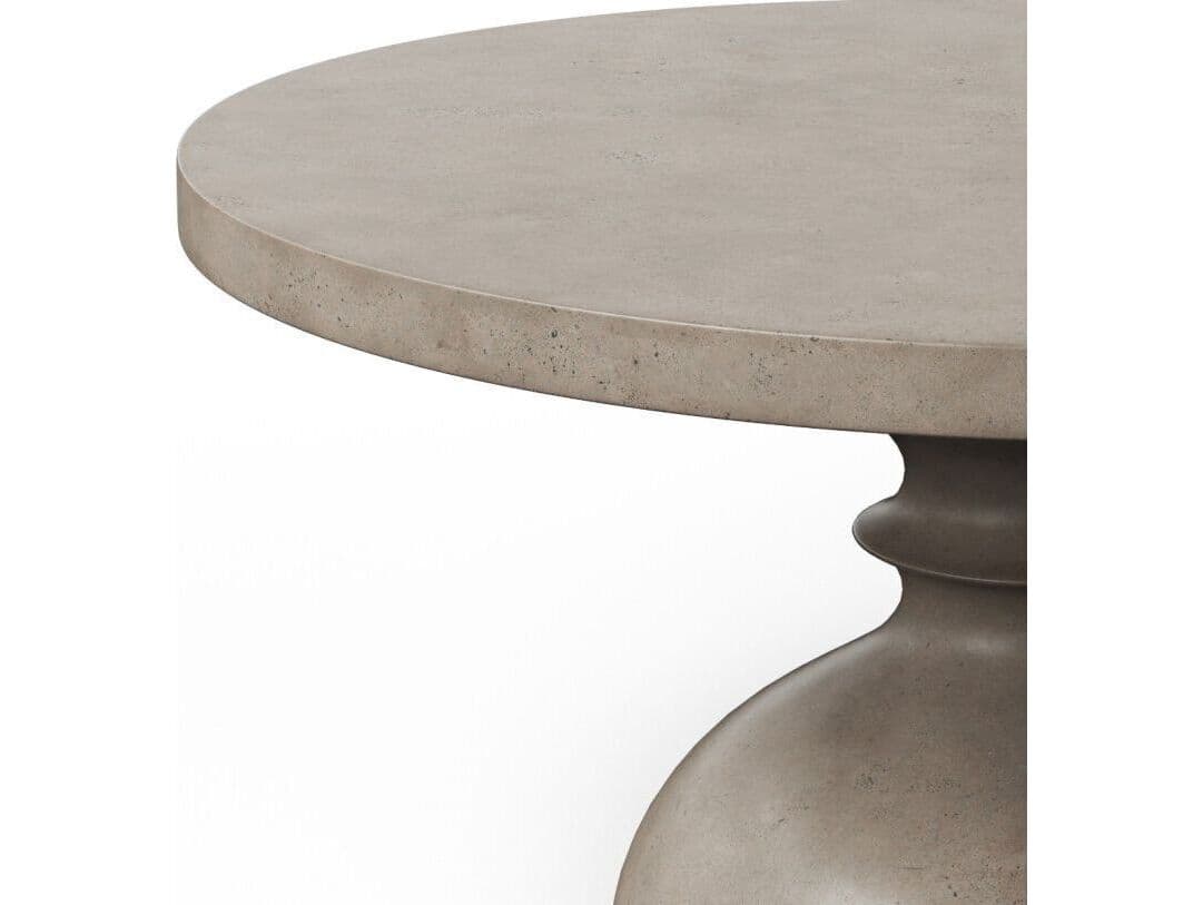 Urbia Outdoor Mixx Dark Grey Concrete Round Dining Table