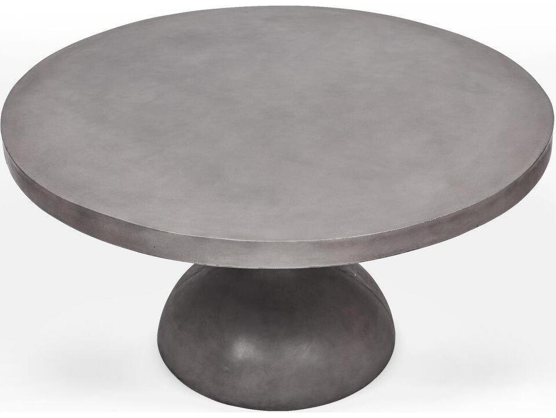 Urbia Outdoor Mixx Dark Grey Concrete Round Dining Table