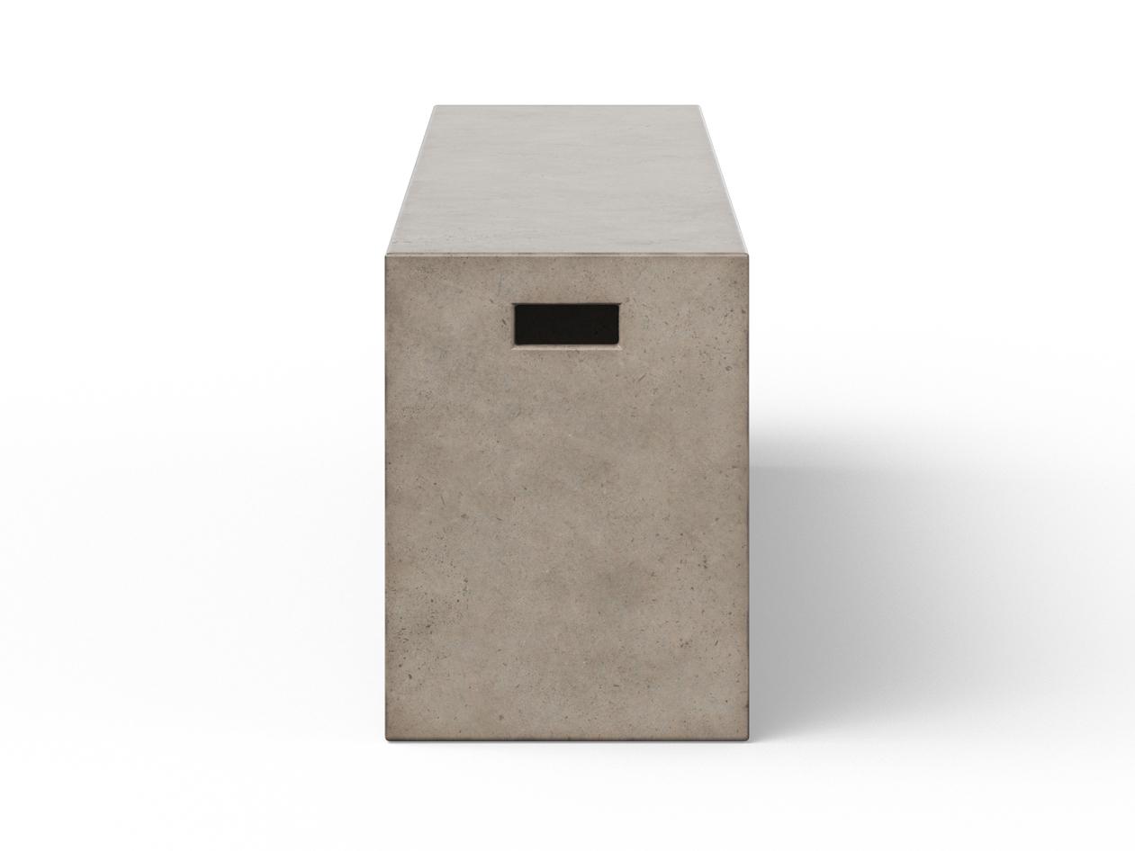 Urbia Outdoor Mixx Dark Grey Concrete Bench