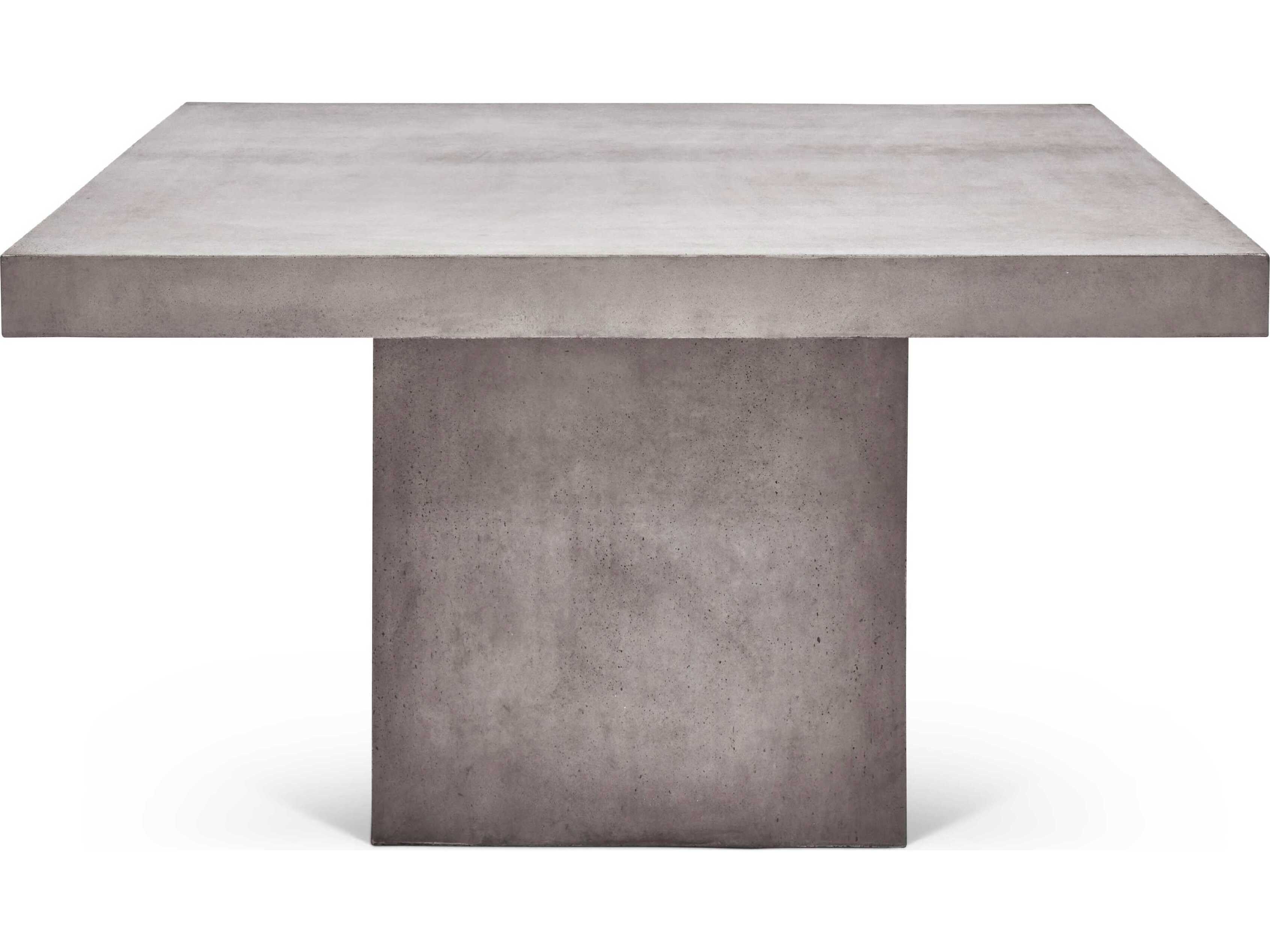 Urbia Outdoor Mixx Una Dark Grey Concrete Square Counter Table