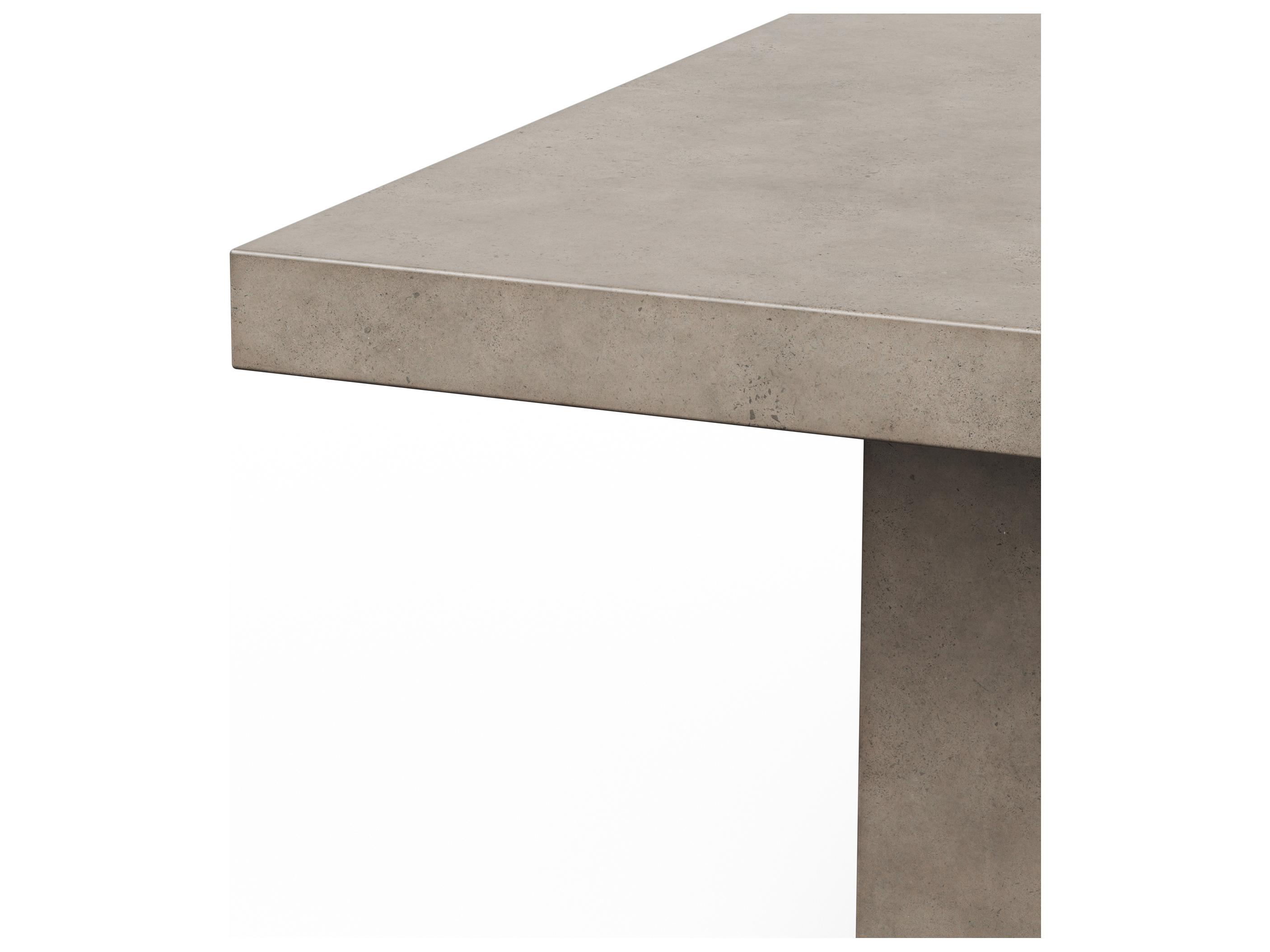 Urbia Outdoor Mixx Una Dark Grey Concrete Square Counter Table