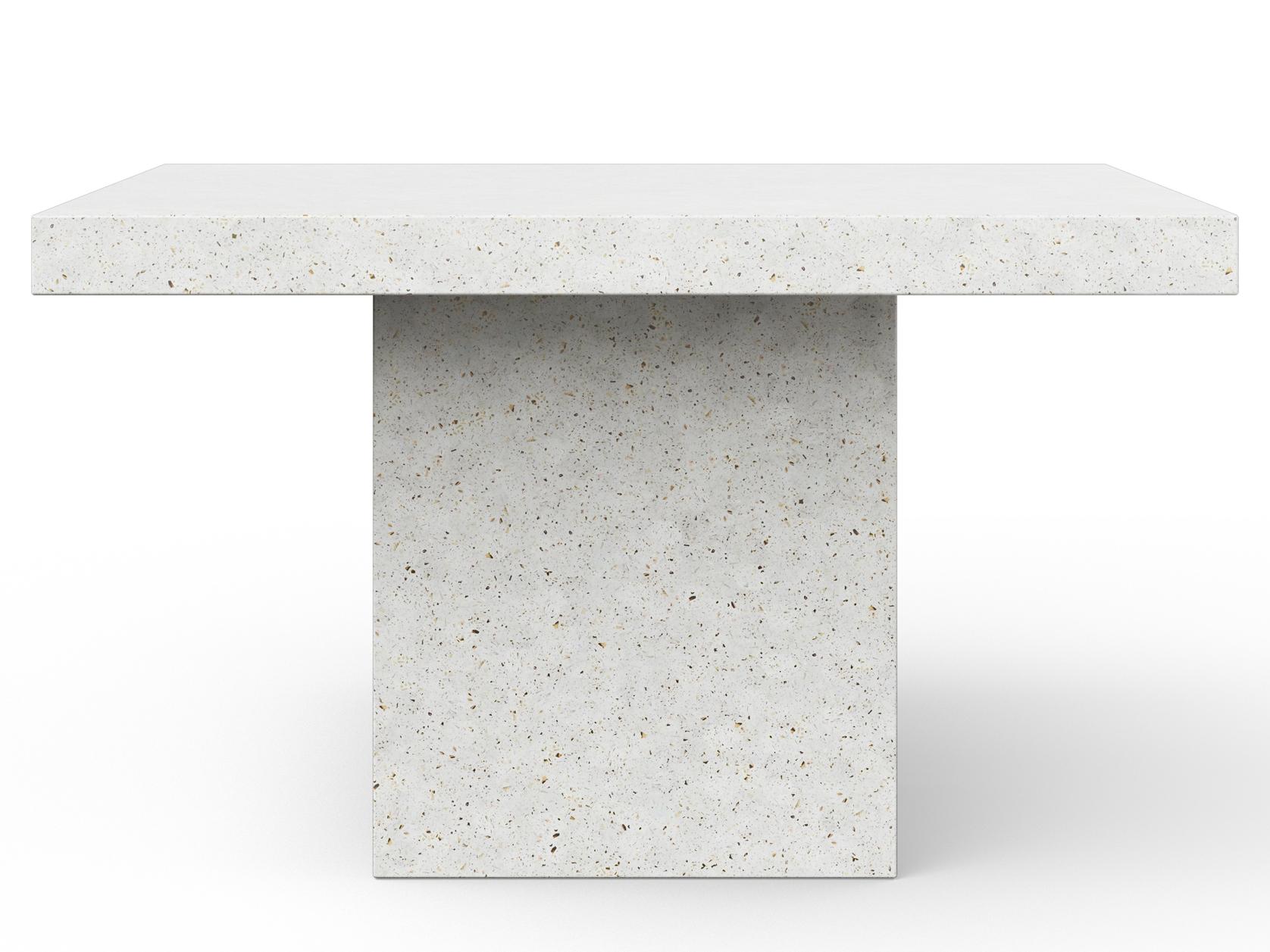 Urbia Outdoor Mixx Ivory Terrazzo Concrete Square Counter Table