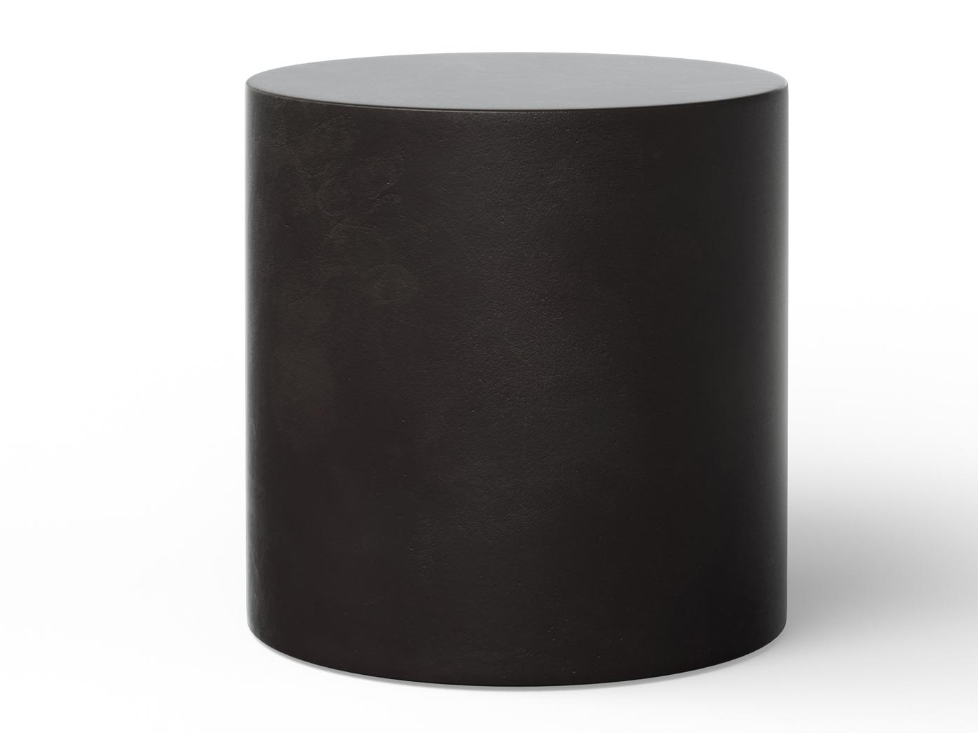 Urbia Outdoor Mixx Lava Concrete Round End Table