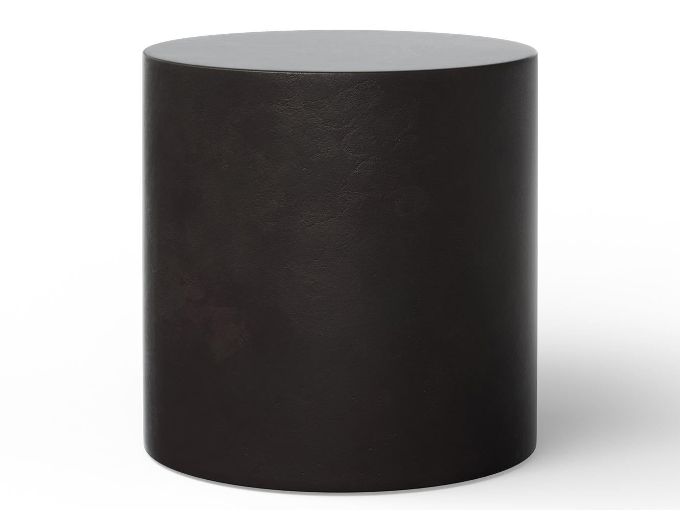 Urbia Outdoor Mixx Lava Concrete Round End Table