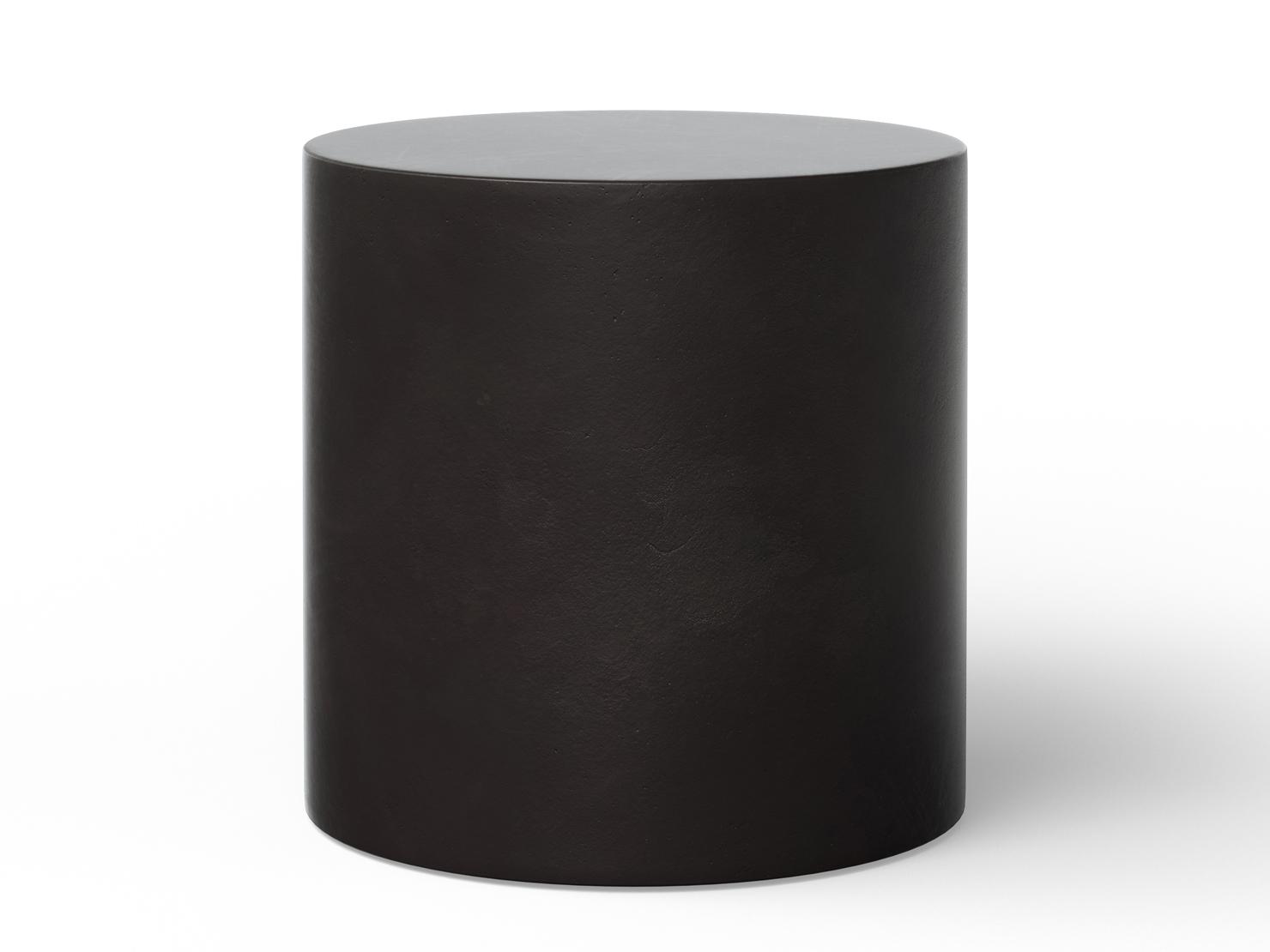 Urbia Outdoor Mixx Lava Concrete Round End Table