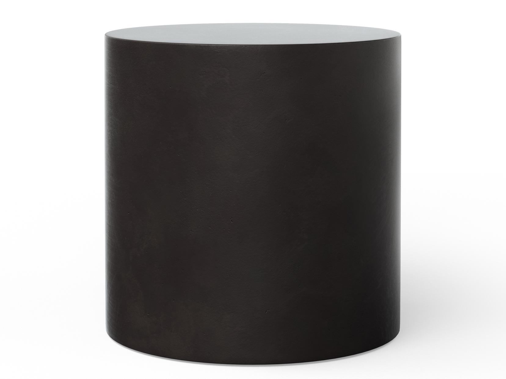 Urbia Outdoor Mixx Lava Concrete Round End Table