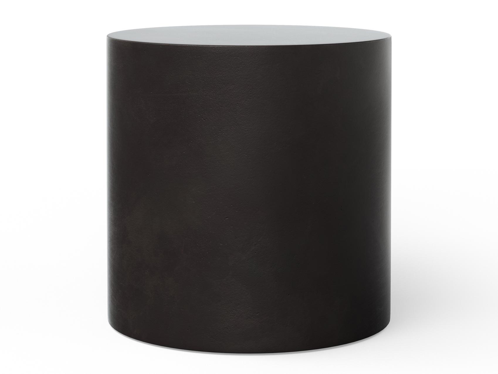 Urbia Outdoor Mixx Lava Concrete Round End Table