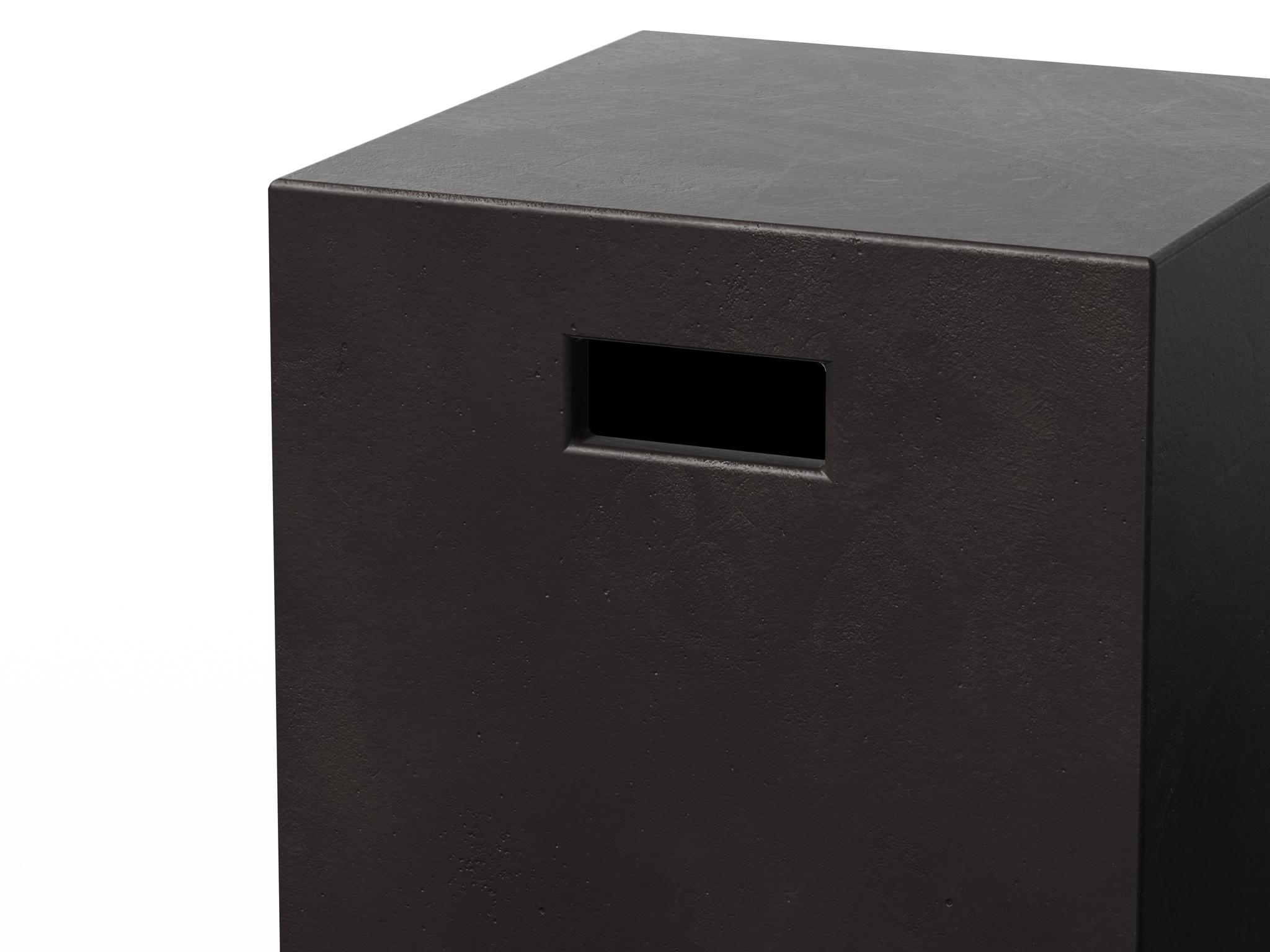 Urbia Outdoor Mixx Lava Concrete Bar Stool